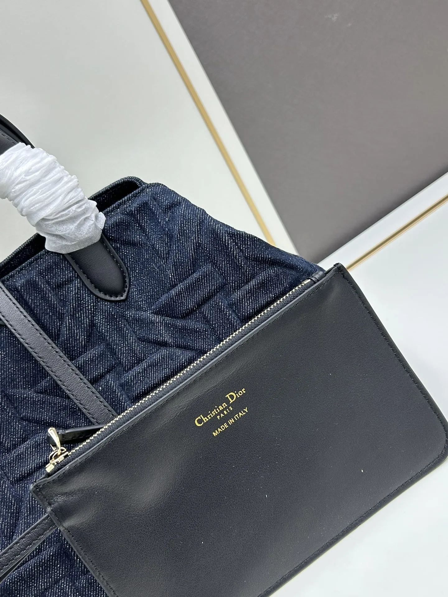 Christian Dior ブラック ボストンバッグ ミニ - 画像 (7)