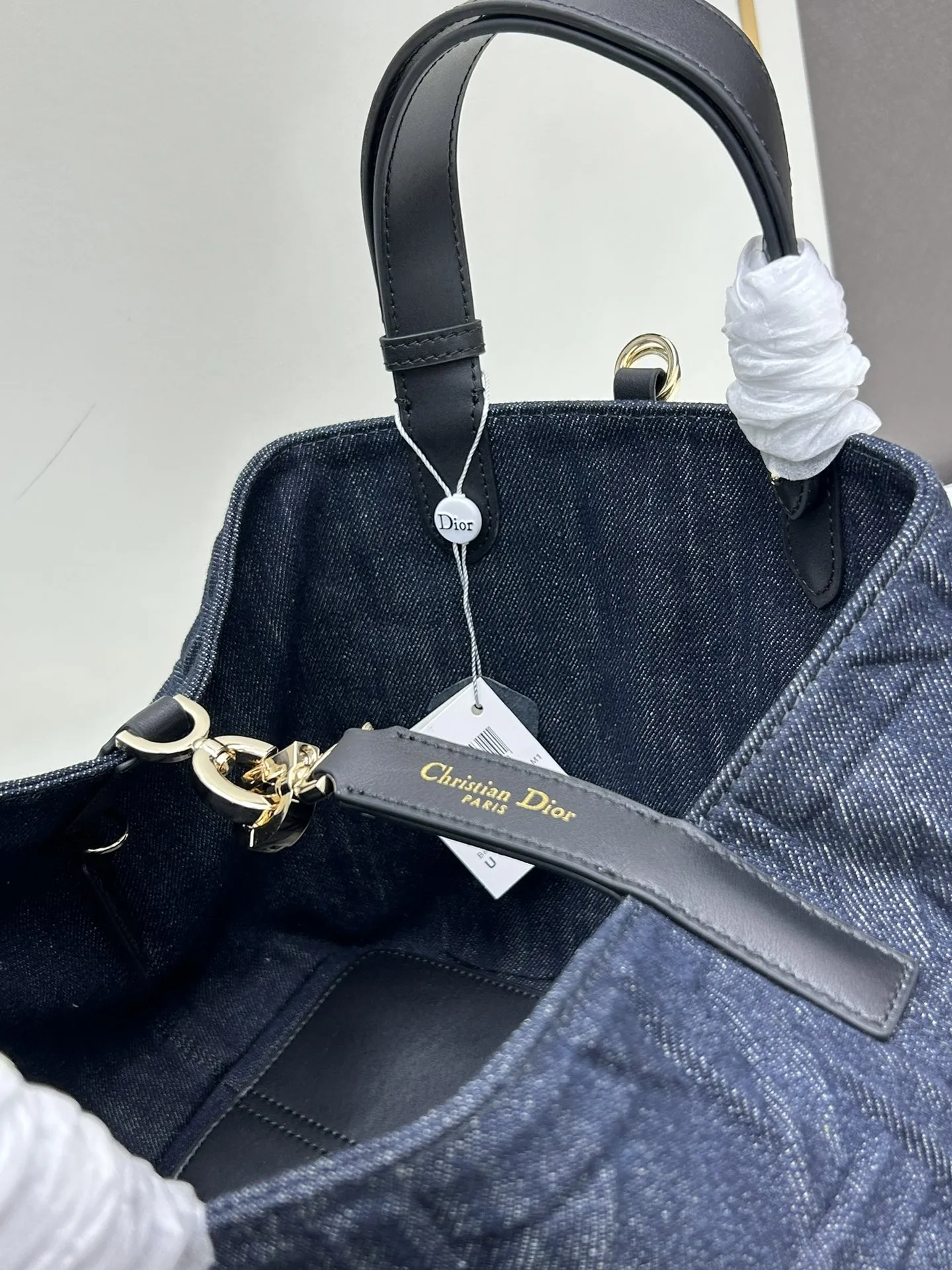 Christian Dior ブラック ボストンバッグ ミニ - 画像 (8)