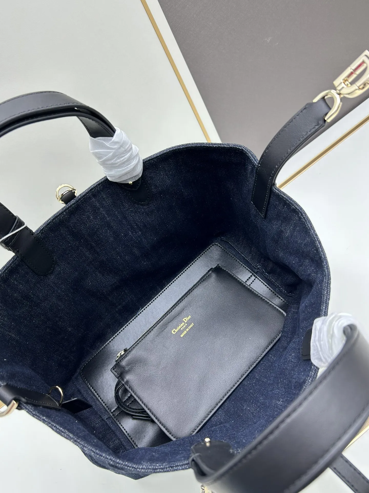 Christian Dior ブラック ボストンバッグ ミニ - 画像 (9)