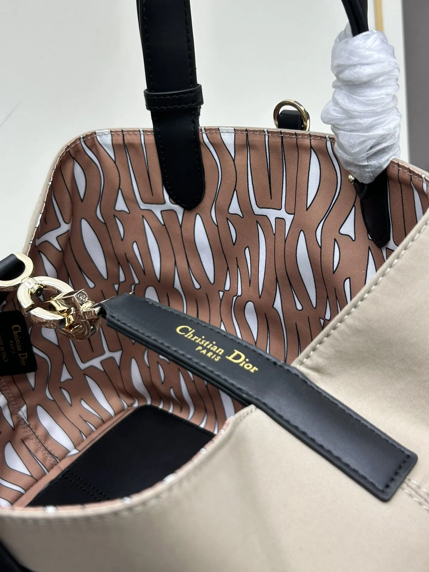 Christian Dior ミスディオール ボストンバッグ ベージュ - 画像 (8)