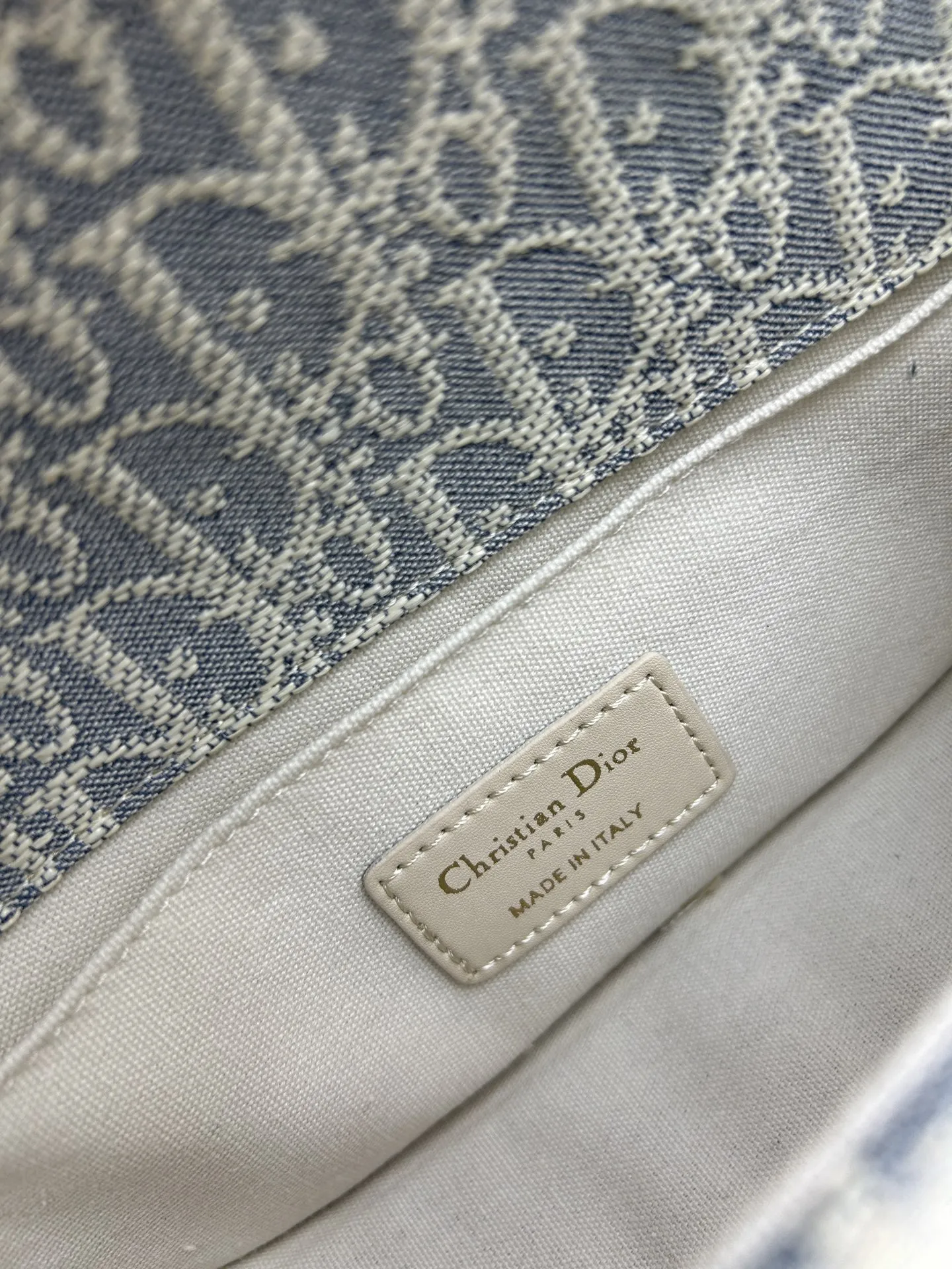 Christian Dior ブルー横型レトロバッグ - 画像 (9)