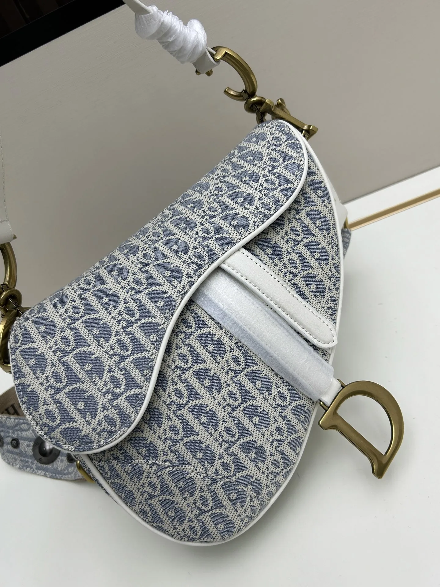 Christian Dior サドルバッグ グレー クラシックスタイル - 画像 (5)