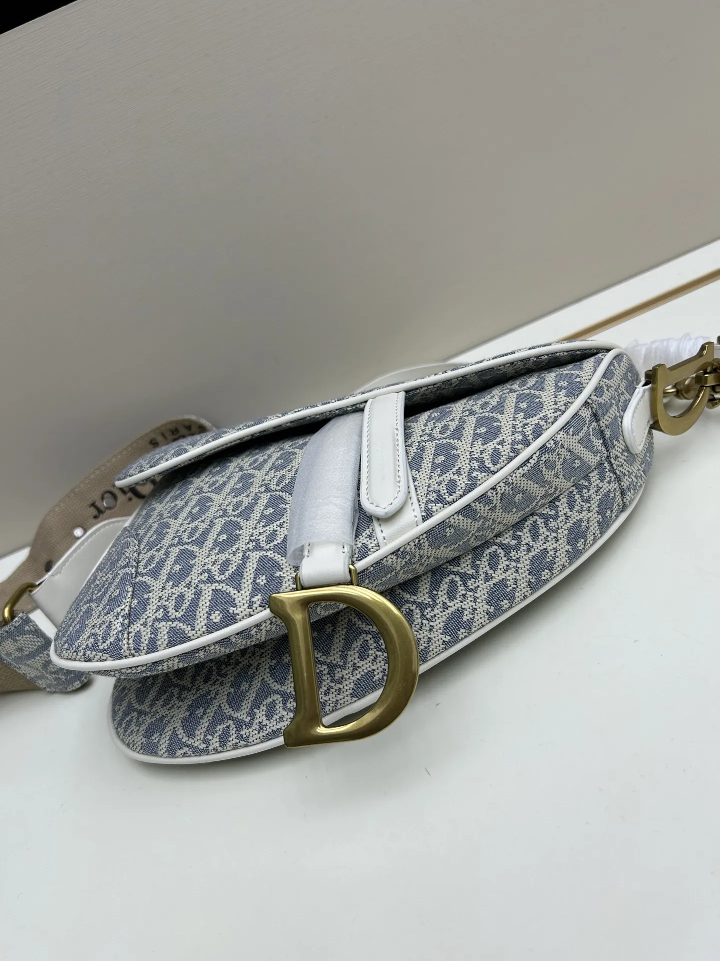 Christian Dior サドルバッグ グレー クラシックスタイル - 画像 (6)