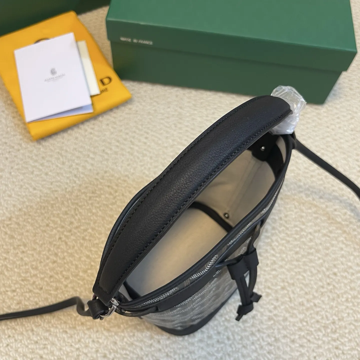 Goyard Petit Flot ブラックミニバケットバッグ - 画像 (8)