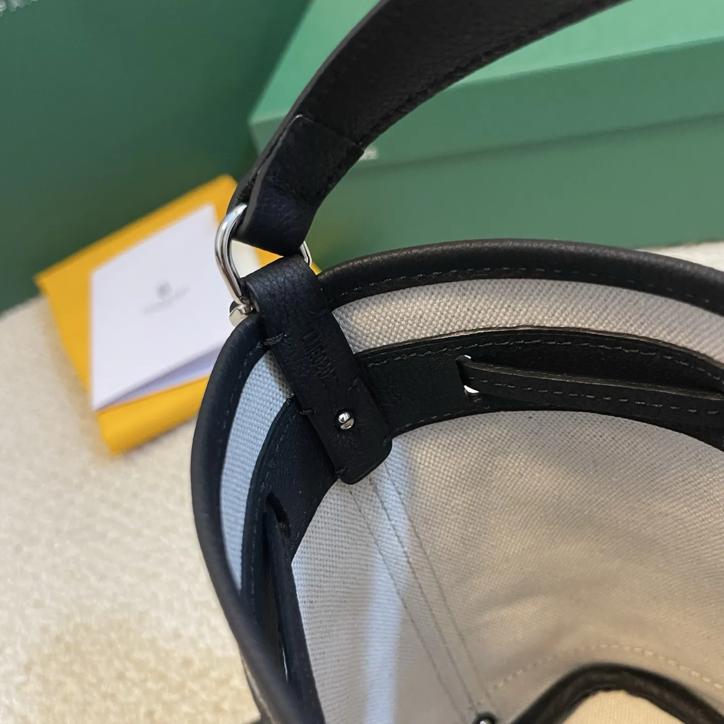 Goyard Petit Flot ブラックミニバケットバッグ - 画像 (10)