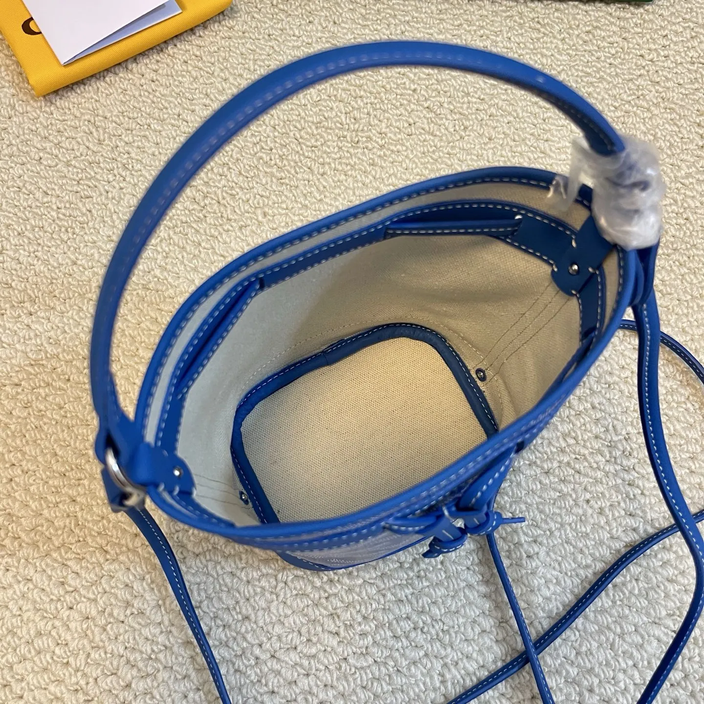 Goyard Petit Flot ブルー ミニバケットバッグ - 画像 (9)