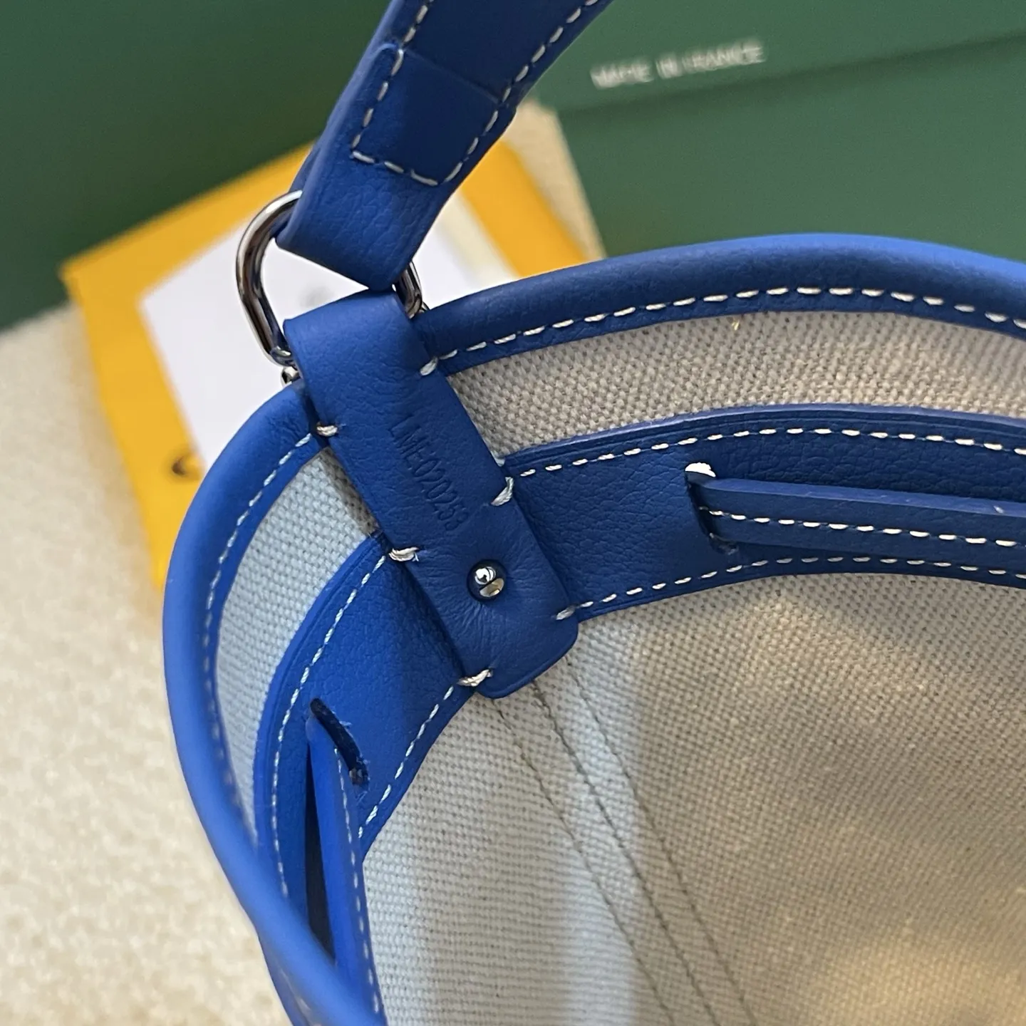 Goyard Petit Flot ブルー ミニバケットバッグ - 画像 (10)