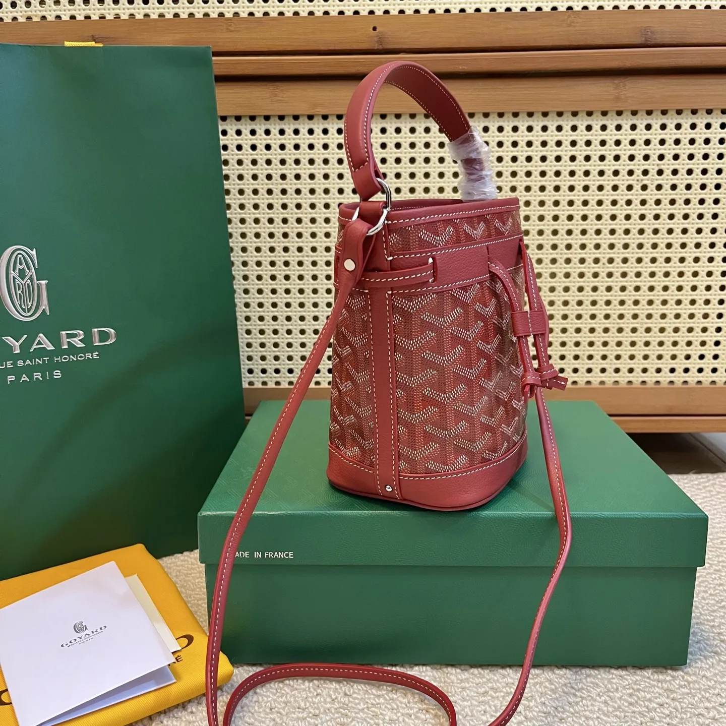Goyard Petit Flot レッド - 画像 (3)