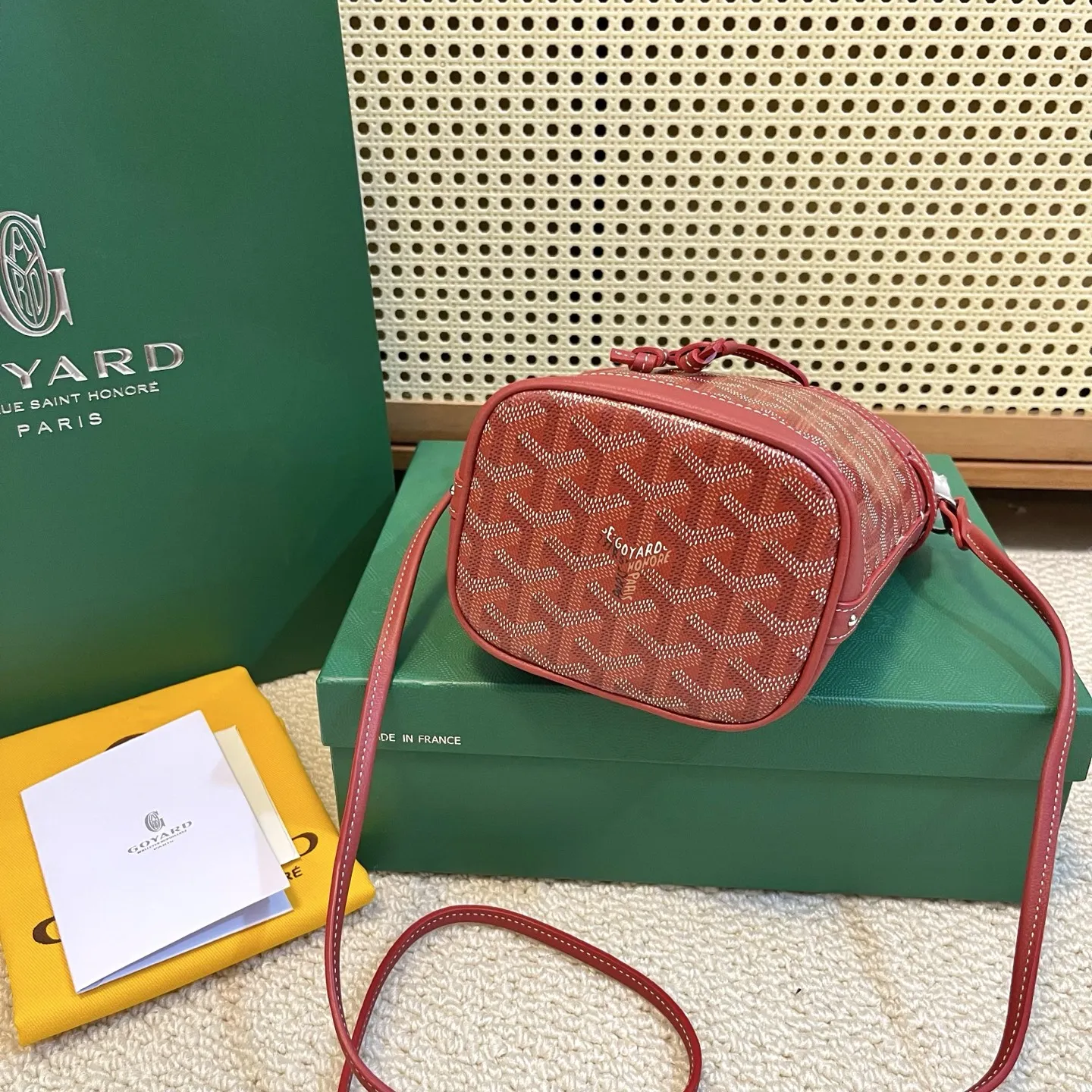 Goyard Petit Flot レッド - 画像 (5)