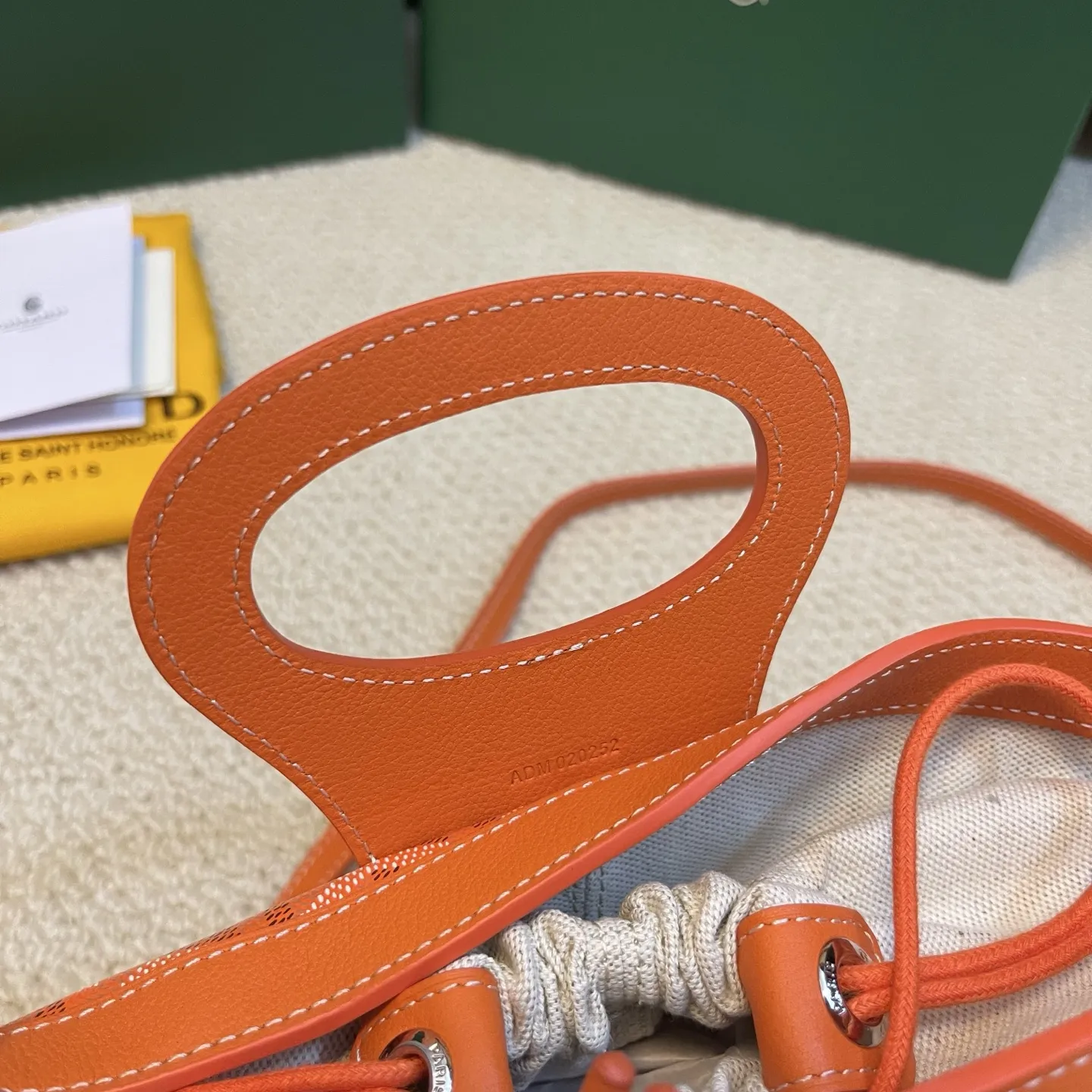 GOYARD Beluga mini オレンジ バスケットバッグ - 画像 (10)