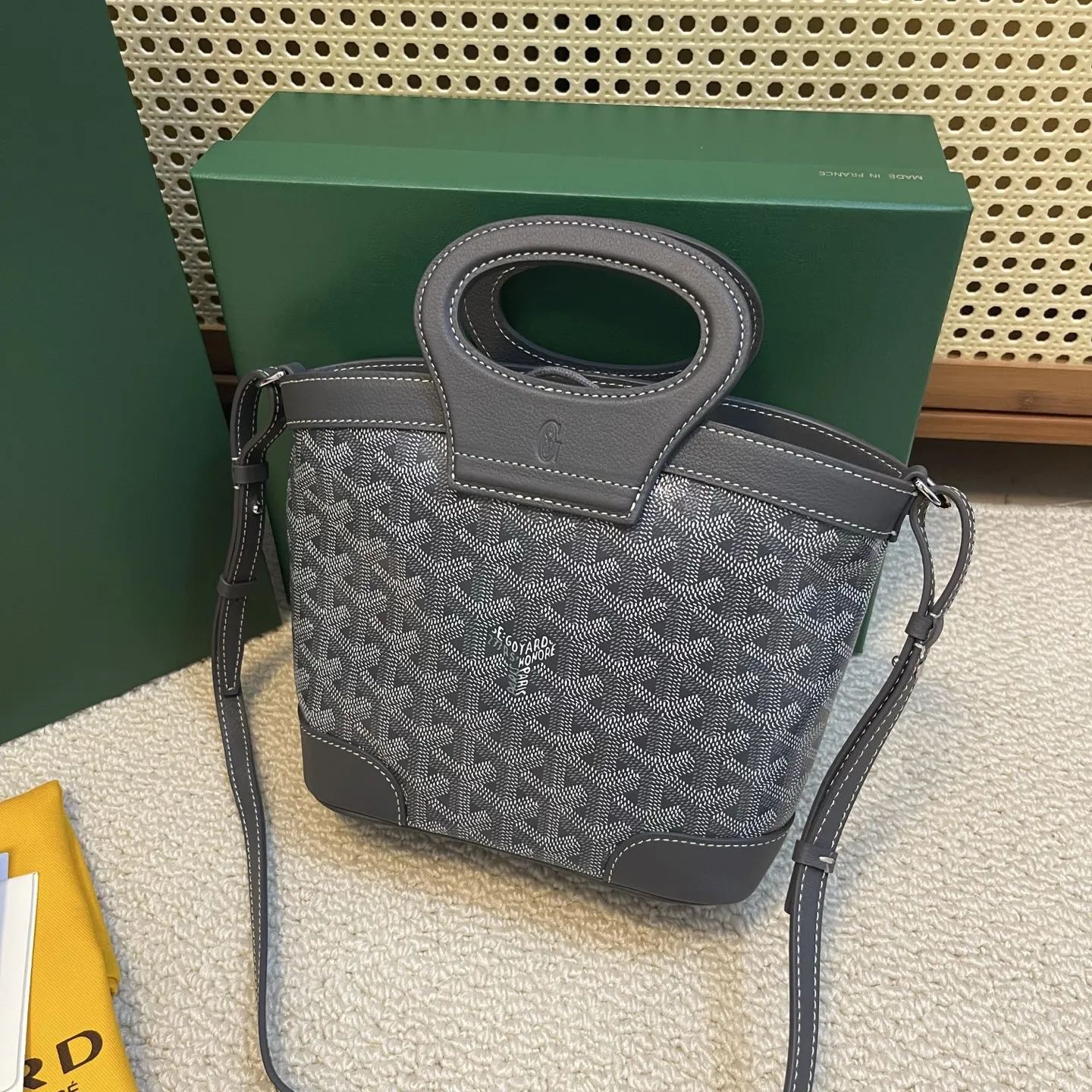 Goyard Beluga mini グレー バスケットバッグ - 画像 (6)