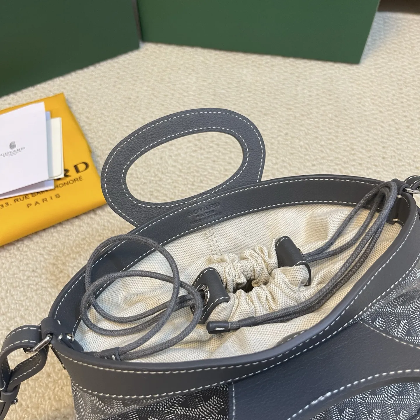 Goyard Beluga mini グレー バスケットバッグ - 画像 (9)