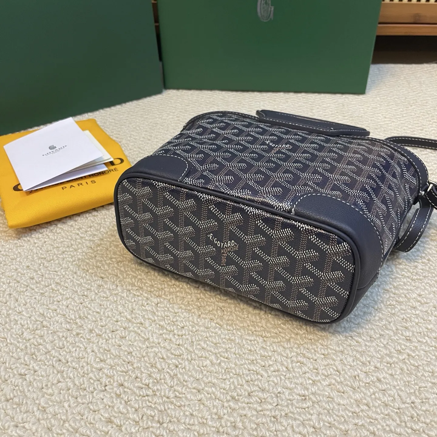 Goyard Beluga mini バスケット ブラック ショルダー - 画像 (5)
