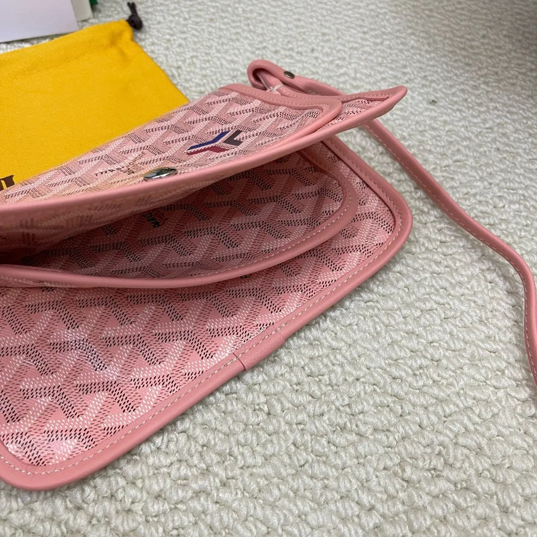 Goyard ピンク 三層小バッグ - 画像 (5)