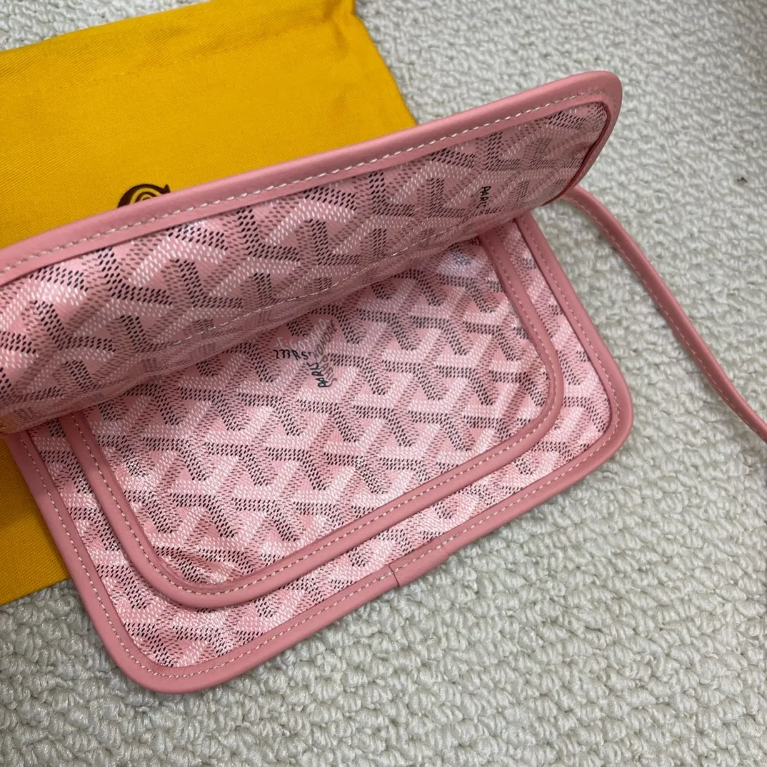 Goyard ピンク 三層小バッグ - 画像 (6)