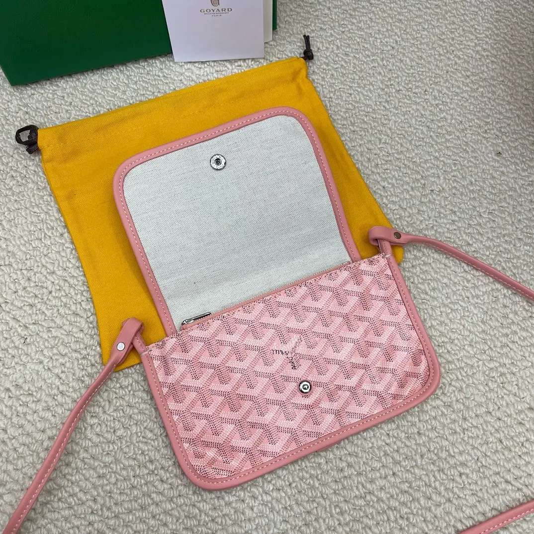 Goyard ピンク 三層小バッグ - 画像 (7)