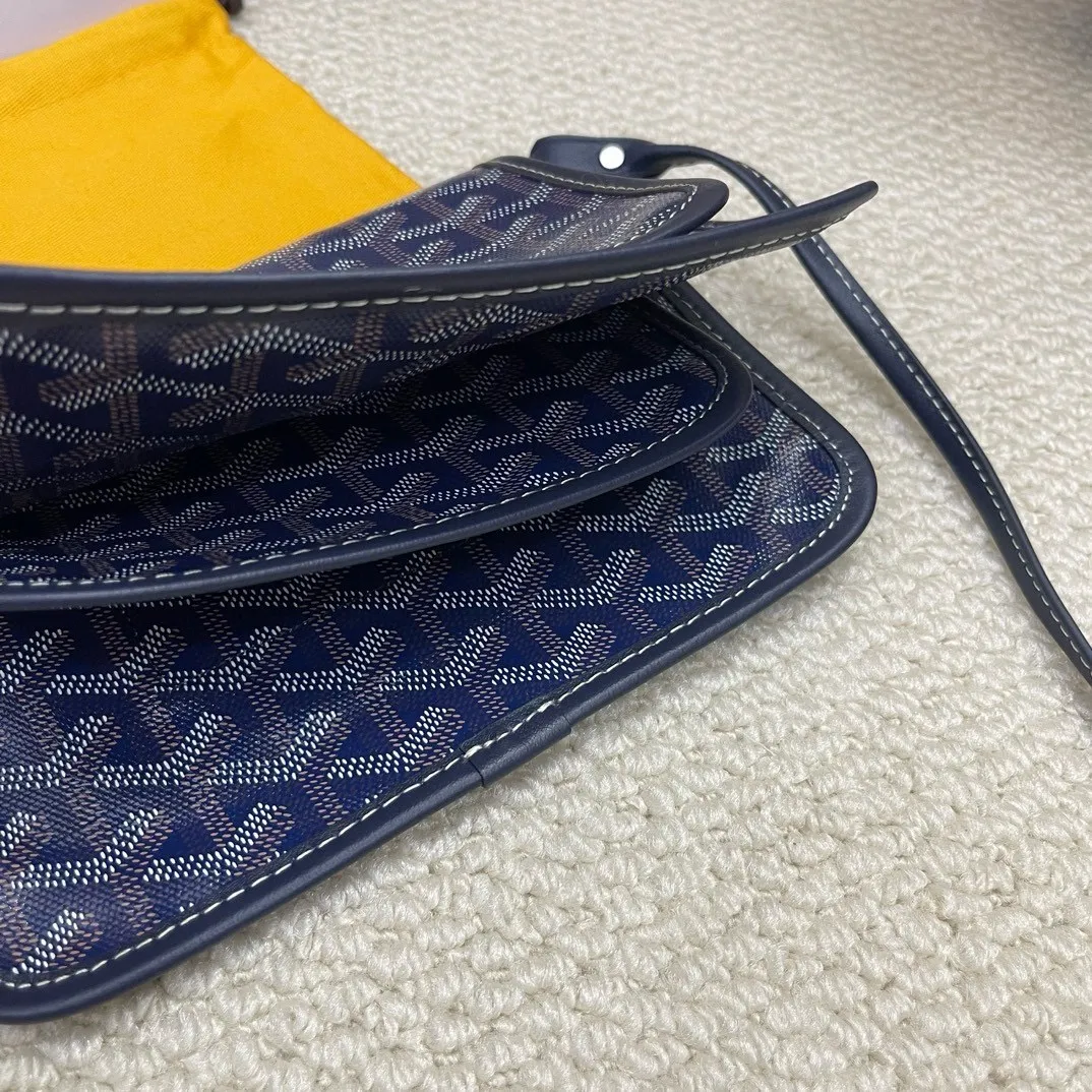 Goyard 3層バッグ ブルー エンベロープスタイル - 画像 (5)