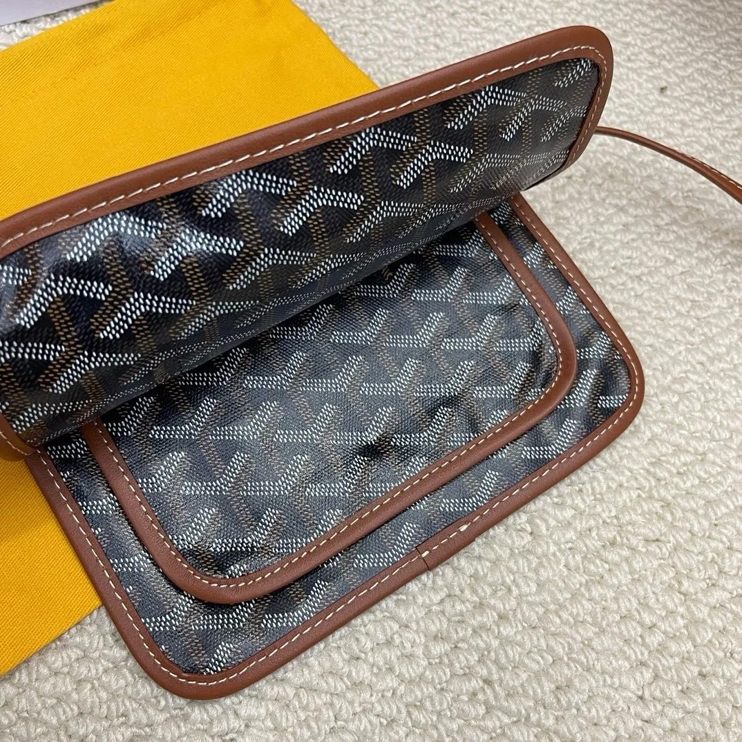 Goyard グレー 三層ポーチバッグ - 画像 (6)