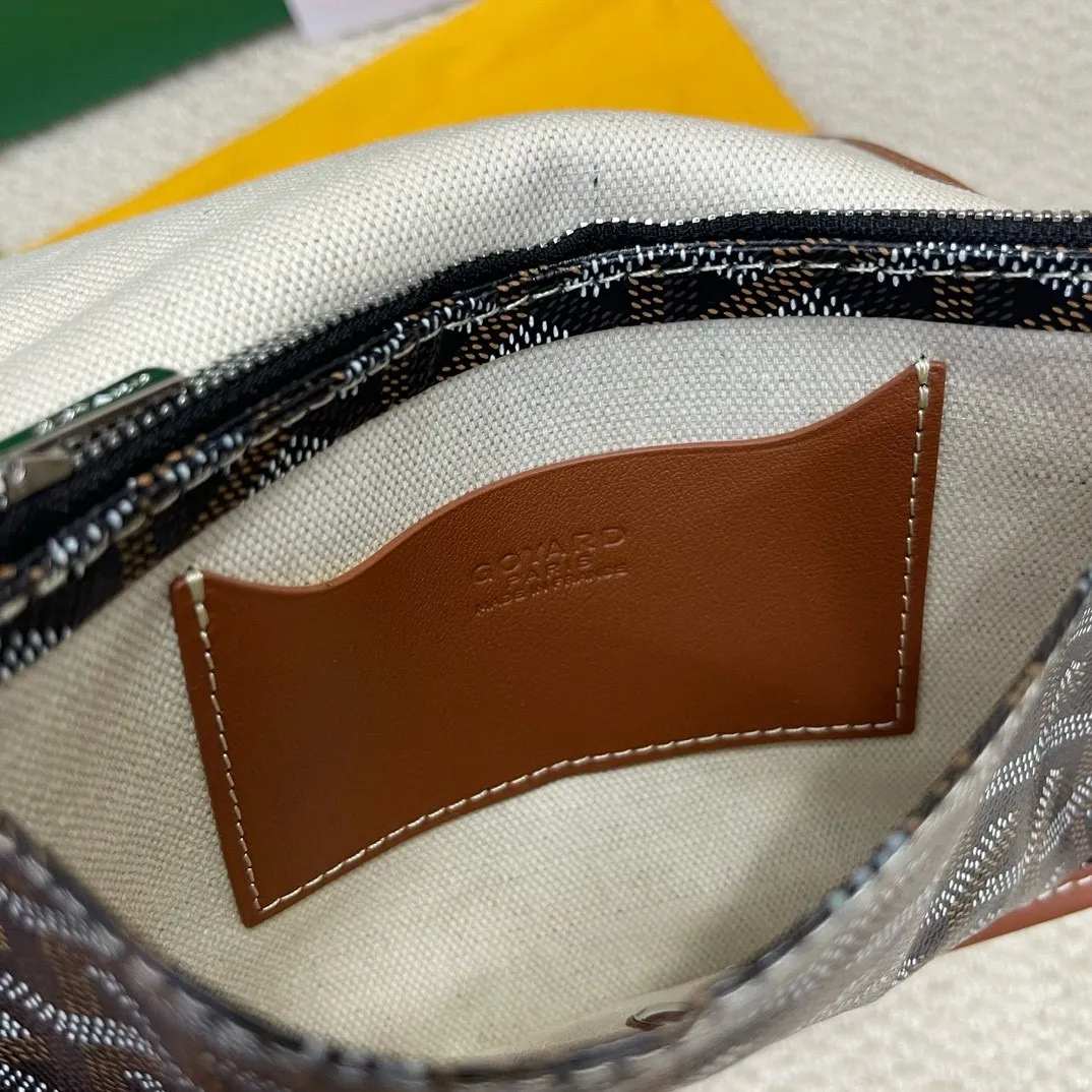 Goyard グレー 三層ポーチバッグ - 画像 (9)