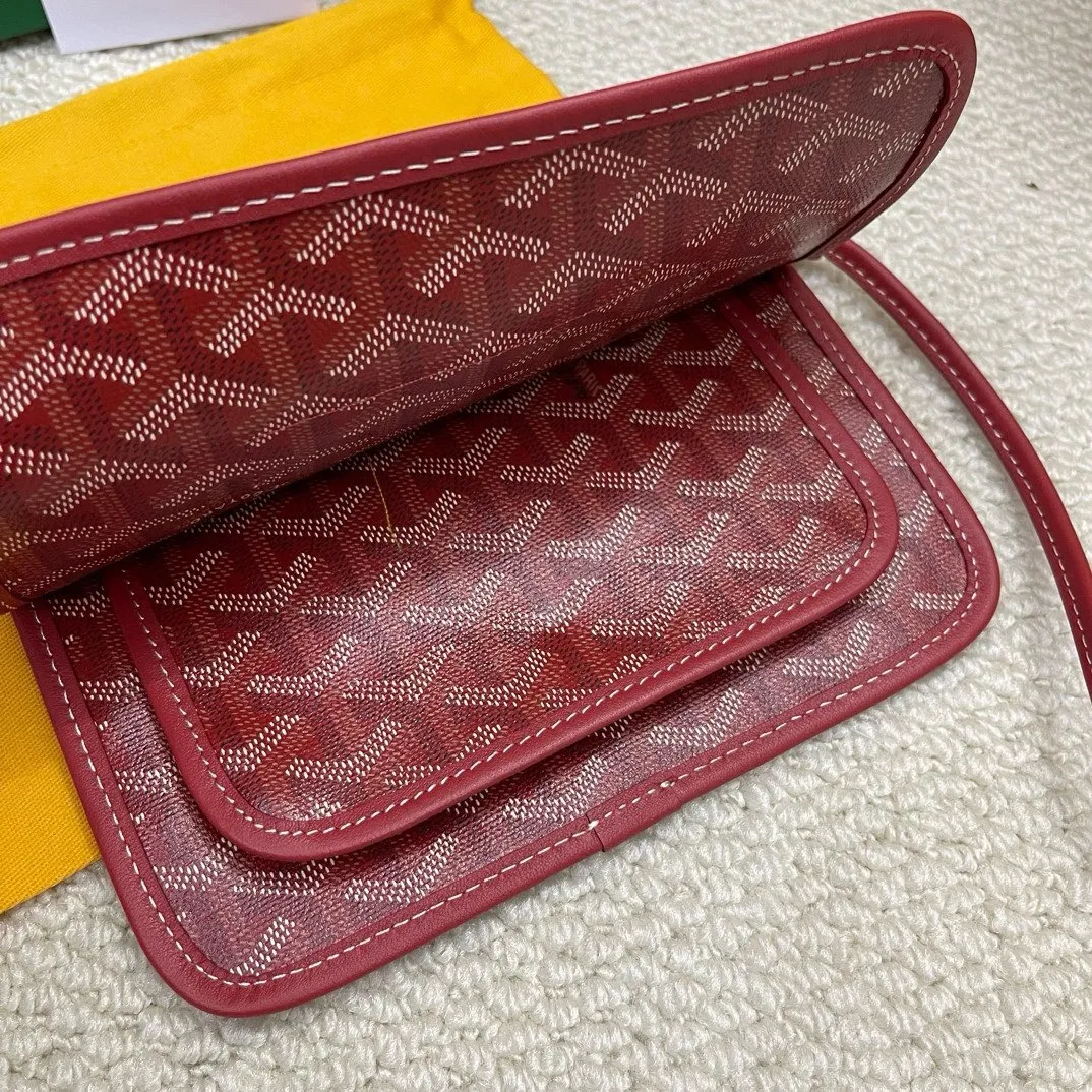 Goyard 3層バッグ レッド エンベロープスタイル - 画像 (6)
