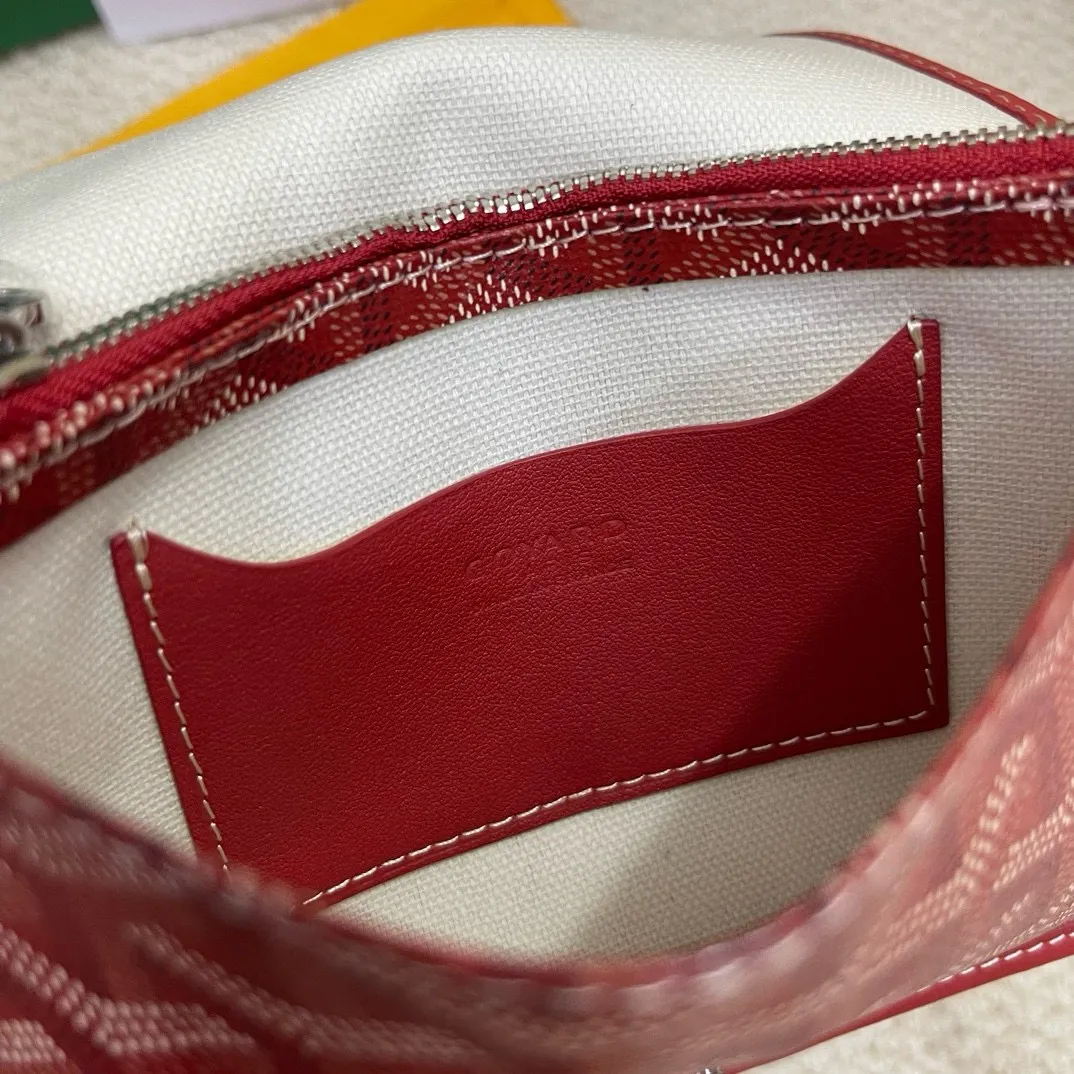 Goyard 3層バッグ レッド エンベロープスタイル - 画像 (9)