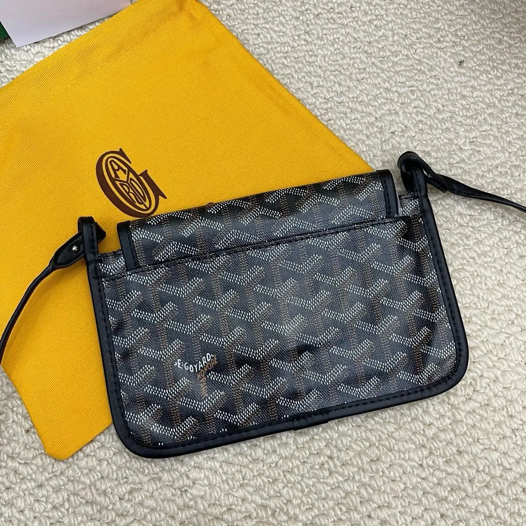 Goyard グレー 3層ポーチバッグ - 画像 (4)