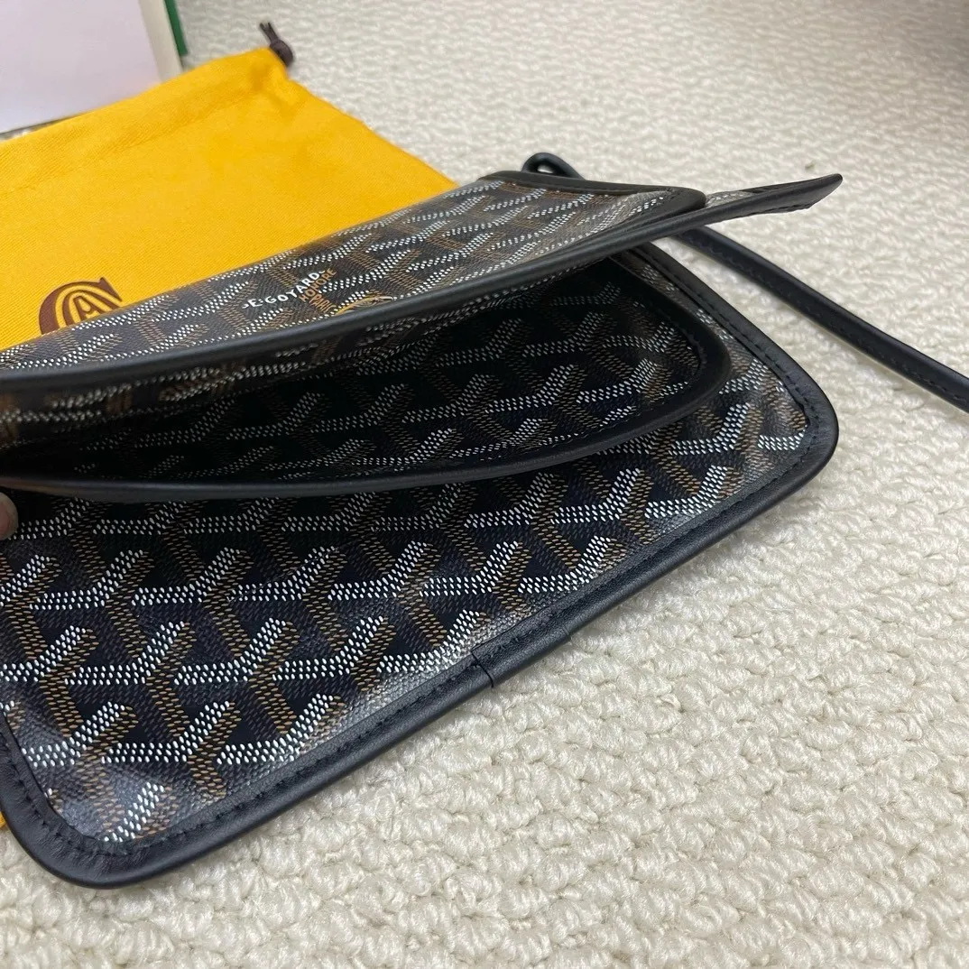 Goyard グレー 3層ポーチバッグ - 画像 (5)
