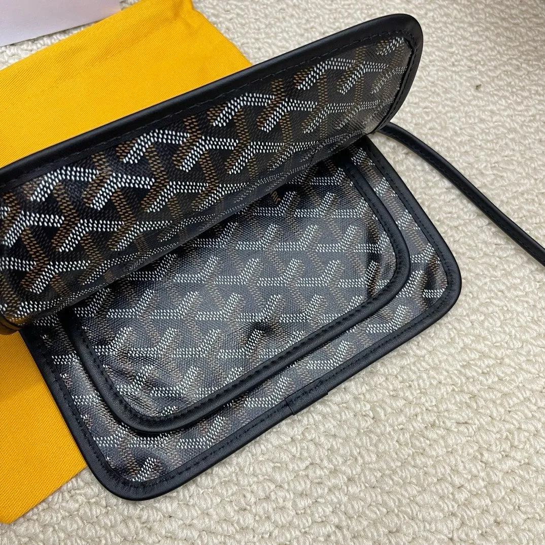 Goyard グレー 3層ポーチバッグ - 画像 (6)