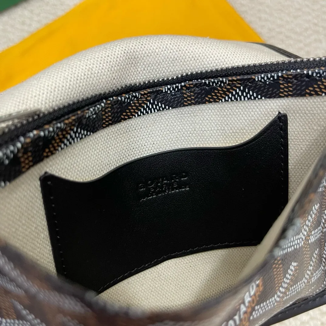 Goyard グレー 3層ポーチバッグ - 画像 (9)