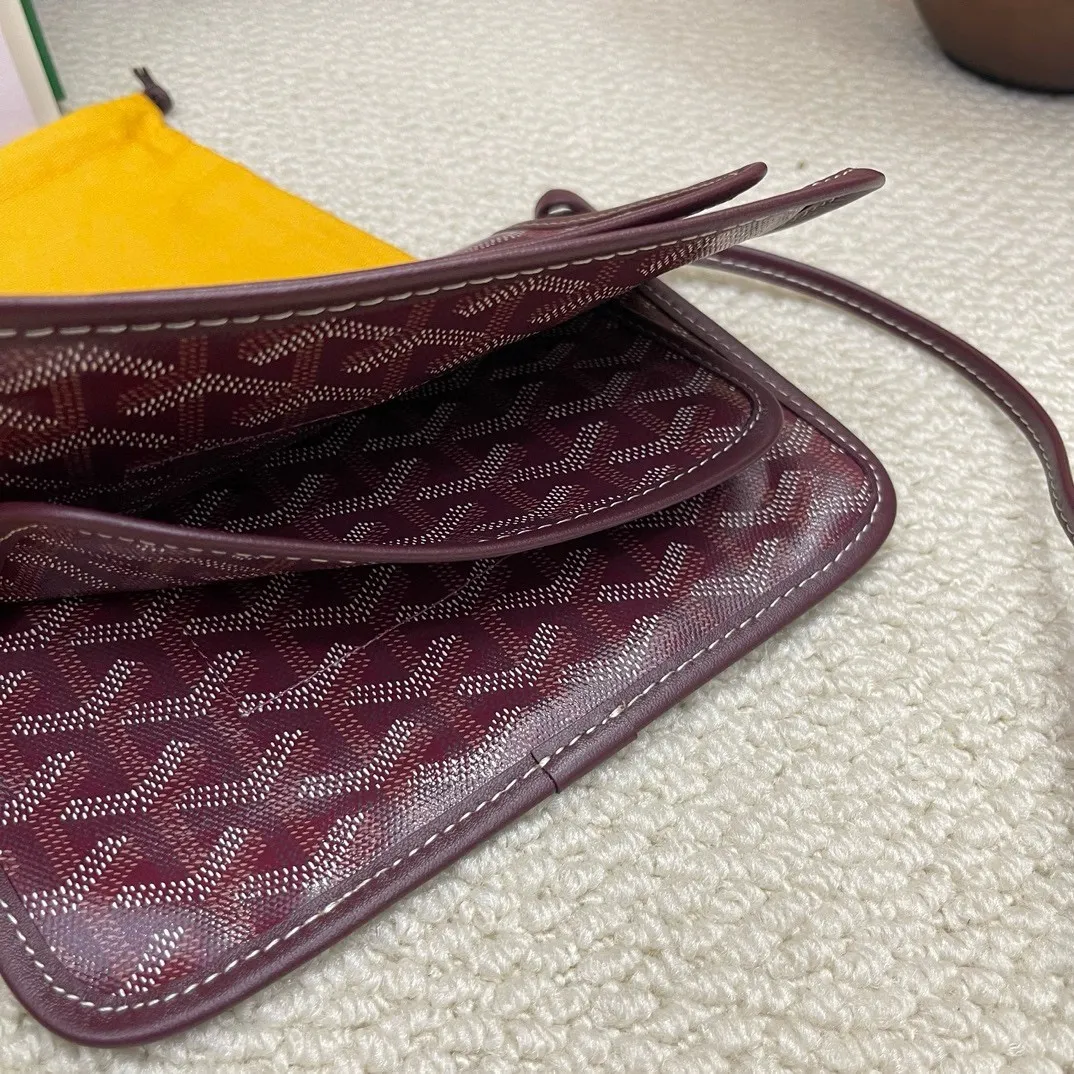 Goyard 3層バッグ ダークレッド エンベロープスタイル - 画像 (5)