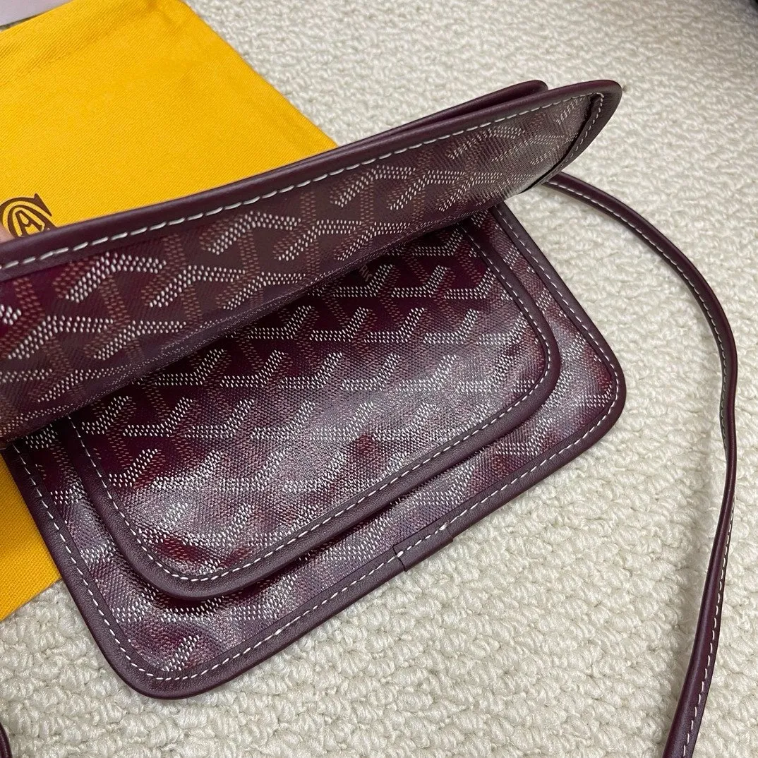 Goyard 3層バッグ ダークレッド エンベロープスタイル - 画像 (6)