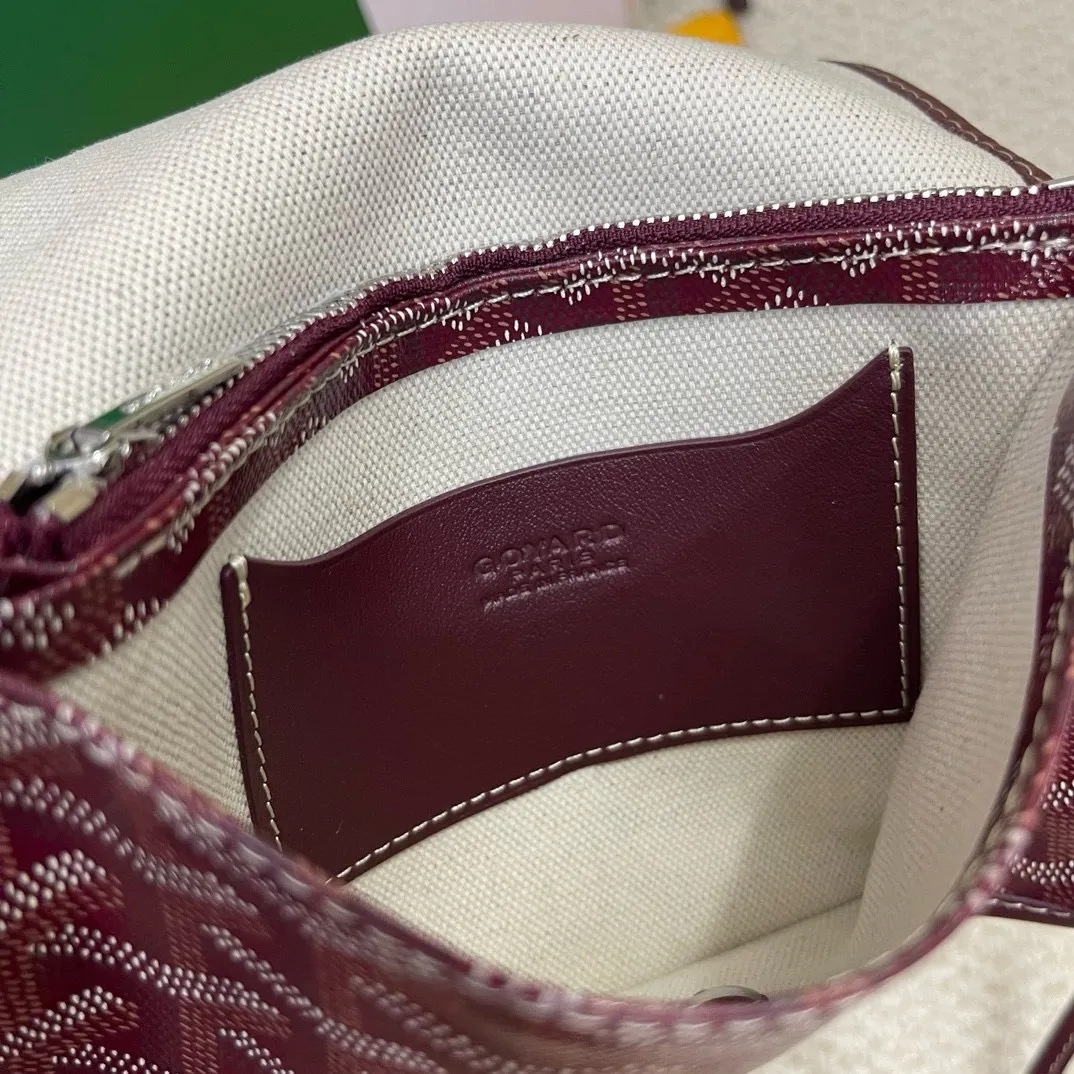 Goyard 3層バッグ ダークレッド エンベロープスタイル - 画像 (9)