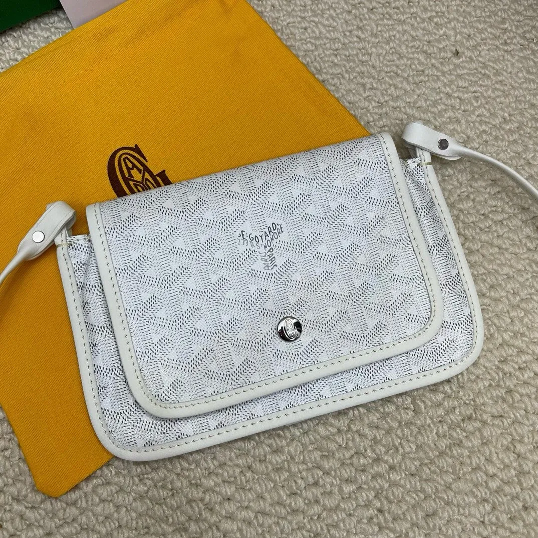 Goyard 白 三層ポーチバッグ - 画像 (3)