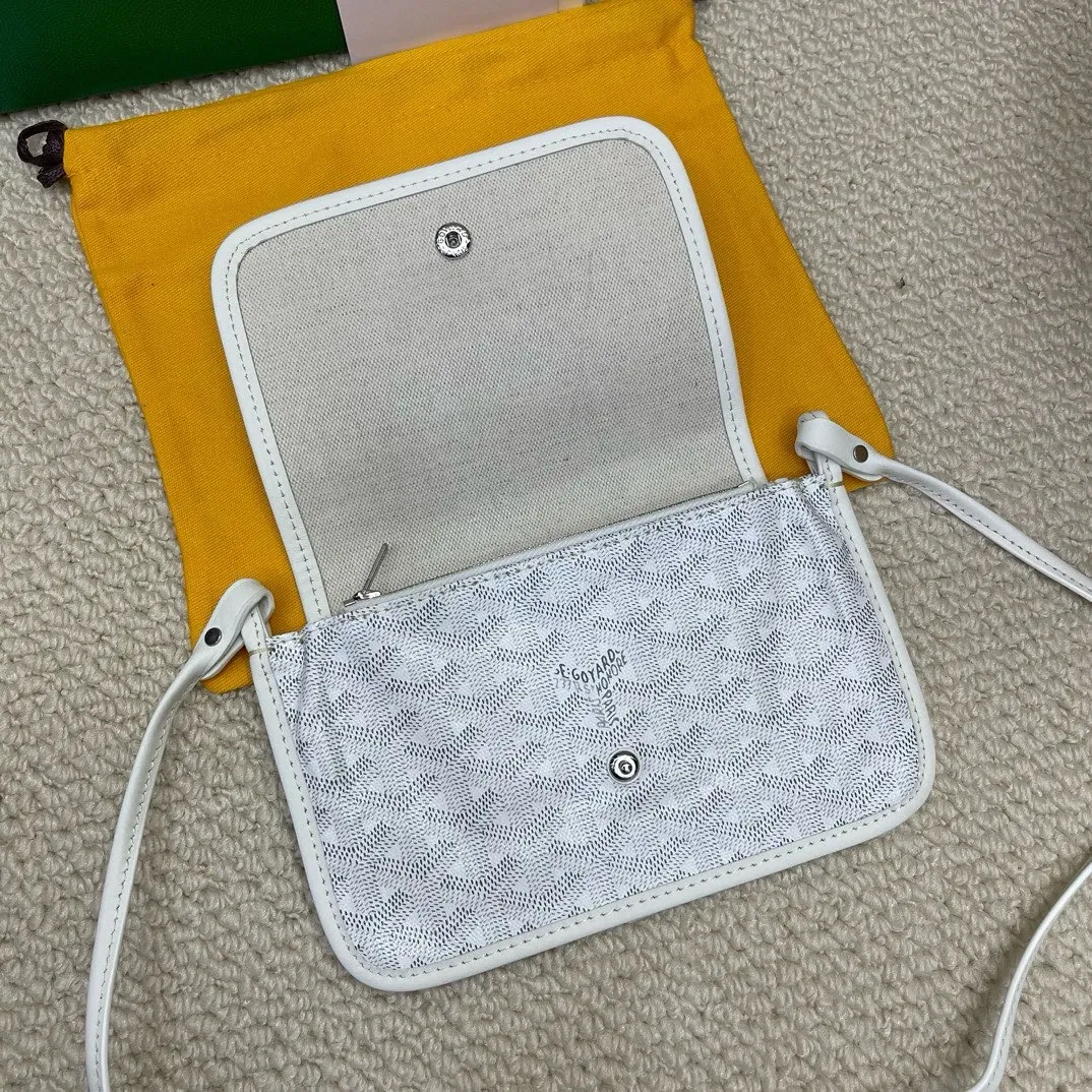 Goyard 白 三層ポーチバッグ - 画像 (7)