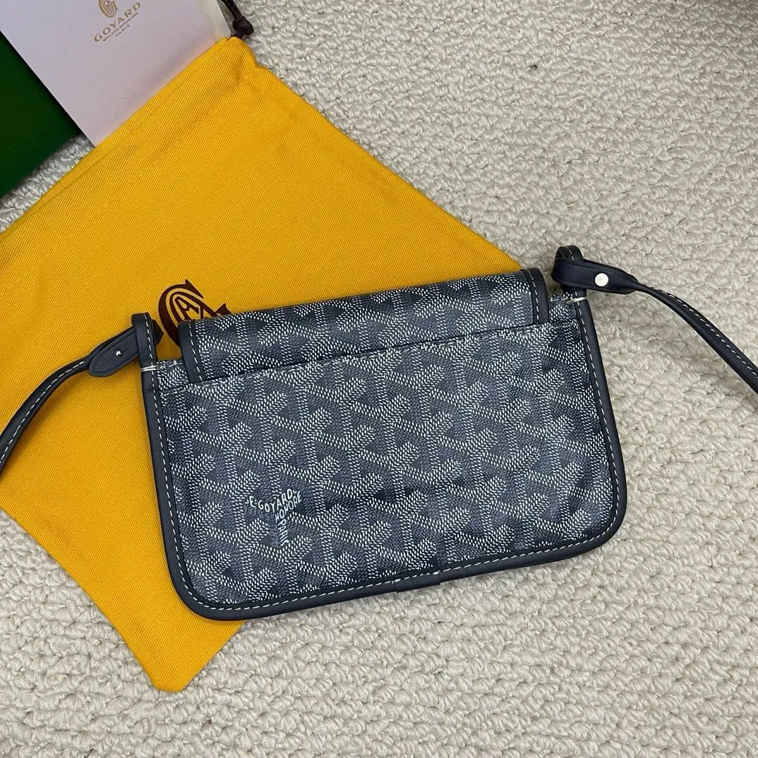 Goyard 3層ポーチ ブルー エンベロープスタイル - 画像 (4)