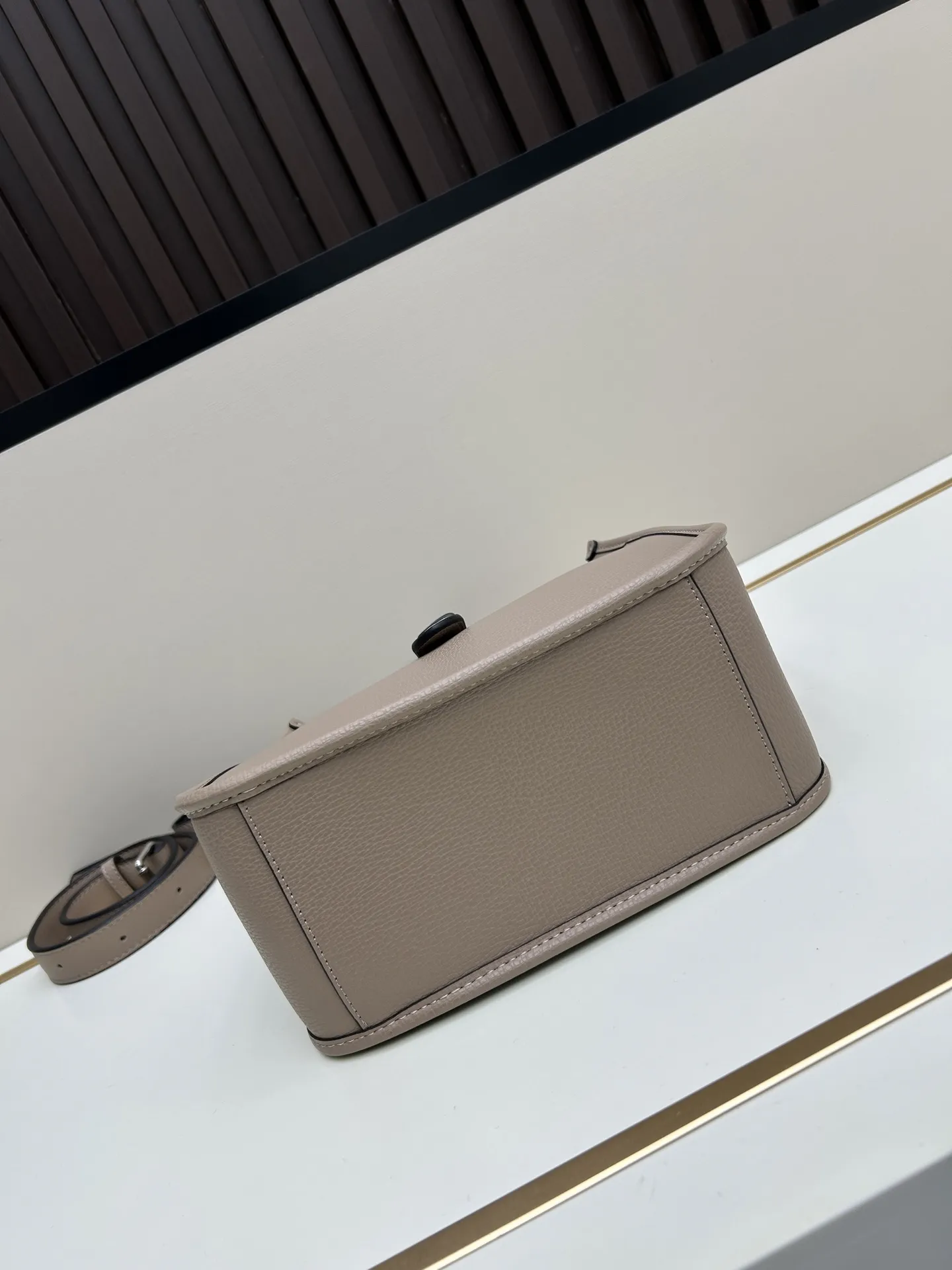 プラダ ベージュ ショルダーバッグ 3537# - 画像 (6)