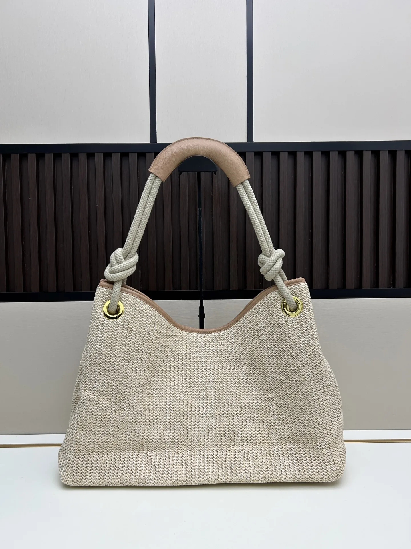 プラダ マリナー再生ナイロントートバッグ ベージュ - 画像 (3)