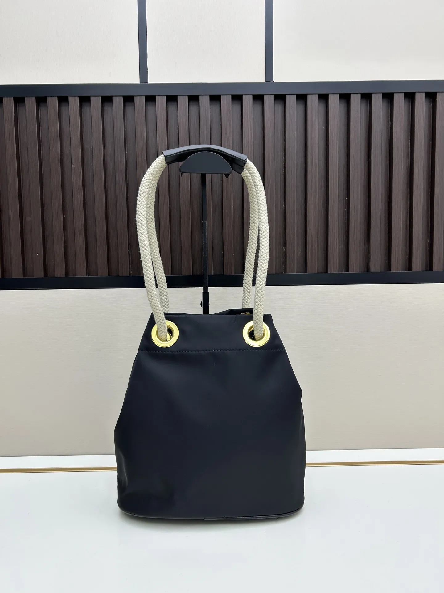 Prada Mariner再生ニロントートバッグ ブラック スタイル2535 - 画像 (3)