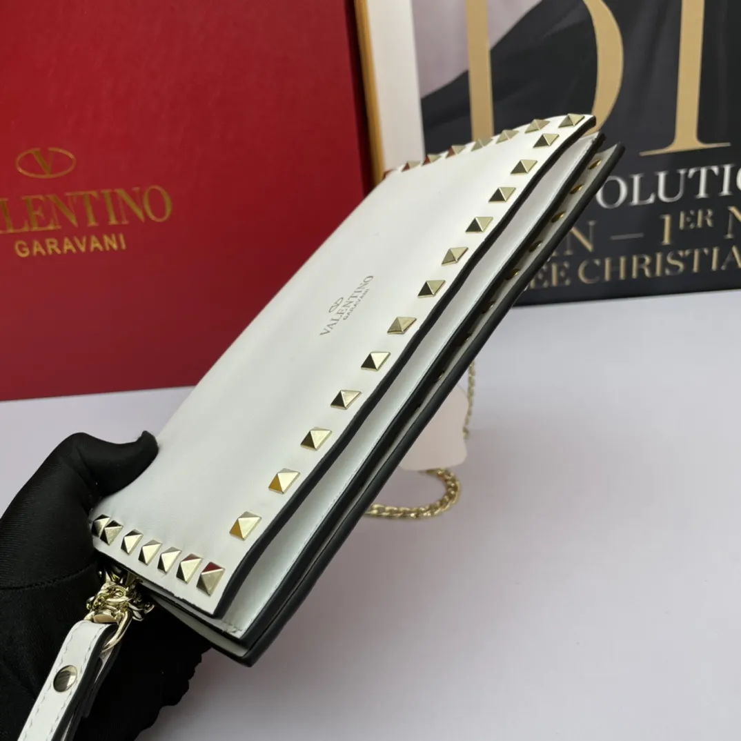Valentino Garavani ホワイトスタッズ小号手包 - 画像 (5)