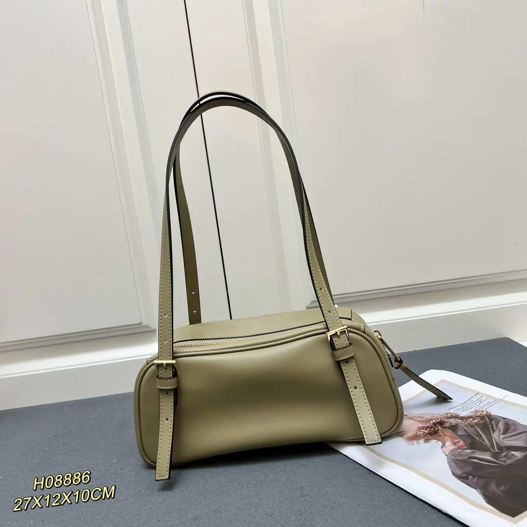 VERSACE オリーブグリーン レディース腋下バッグ - 画像 (3)