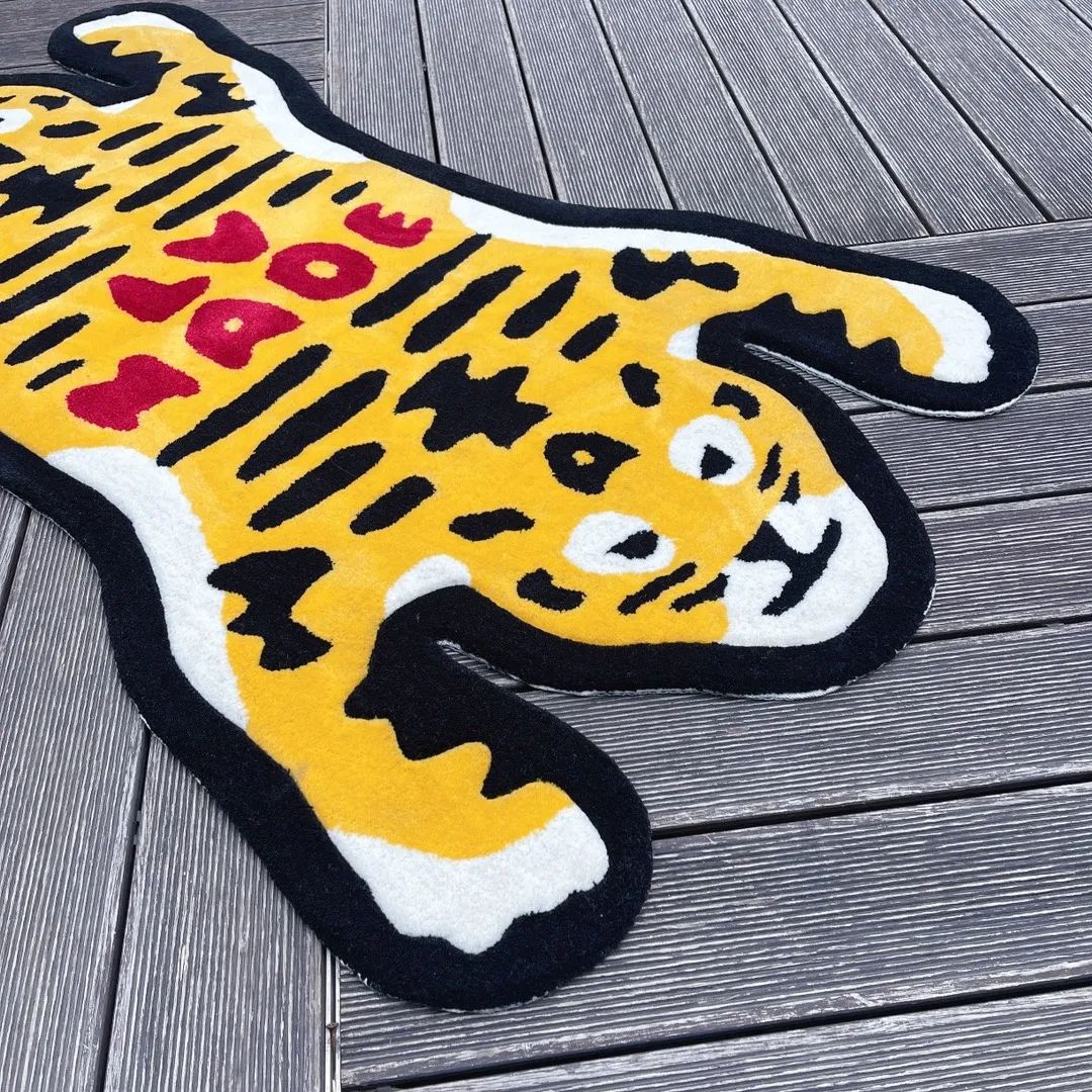 Louis Vuitton Nigo Tiger カーペット イエロー タイガー柄 - 画像 (4)