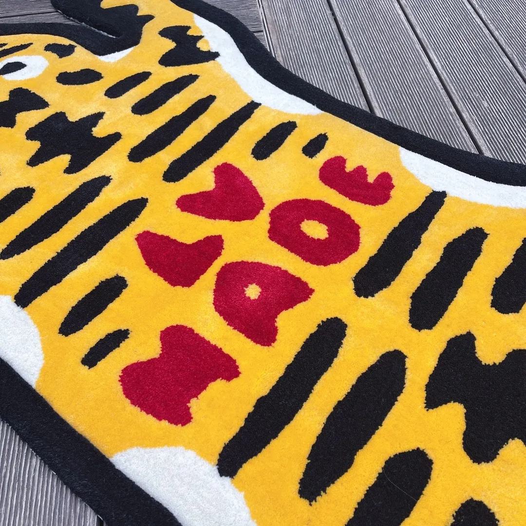 Louis Vuitton Nigo Tiger カーペット イエロー タイガー柄 - 画像 (6)