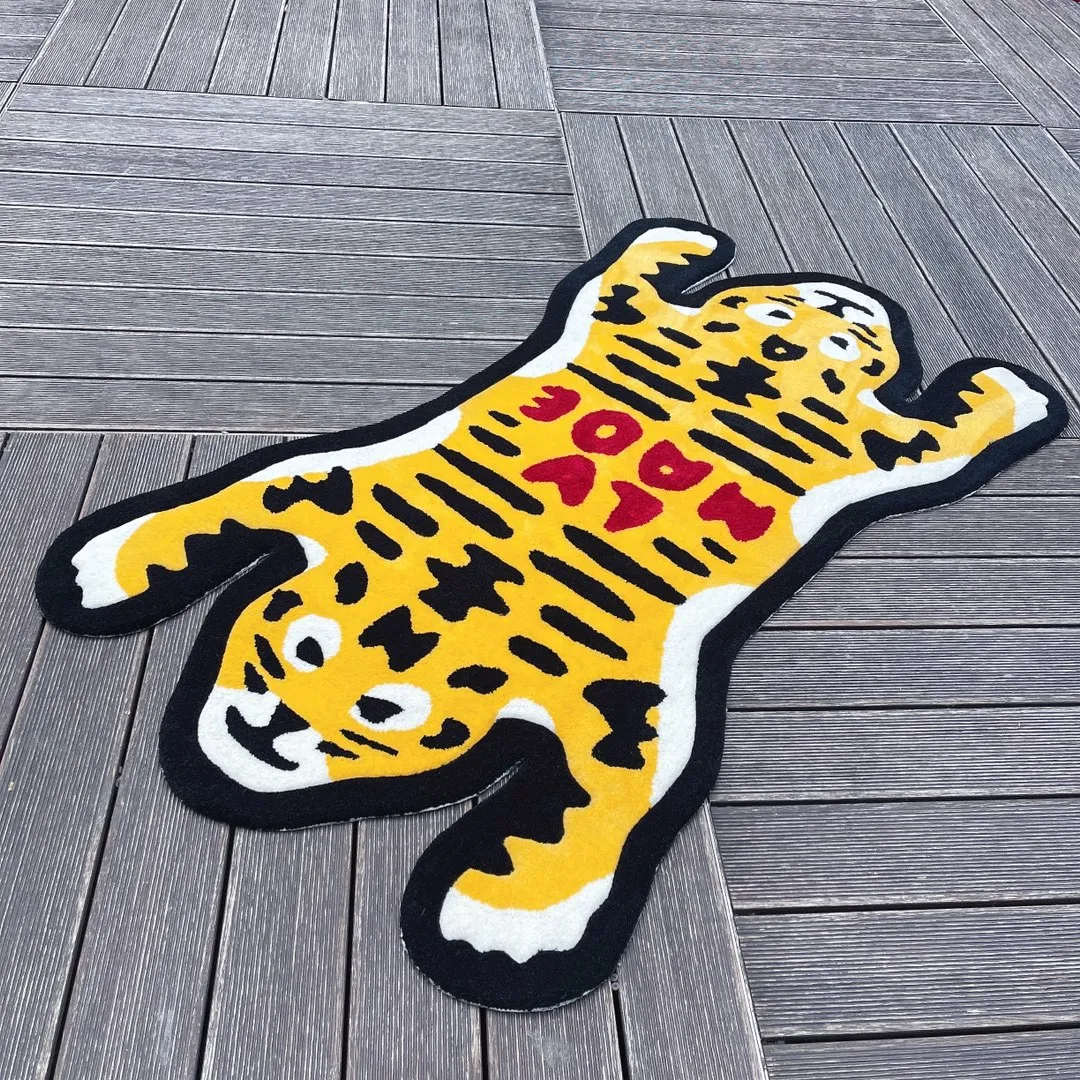 Louis Vuitton Nigo Tiger カーペット イエロー タイガー柄 - 画像 (8)