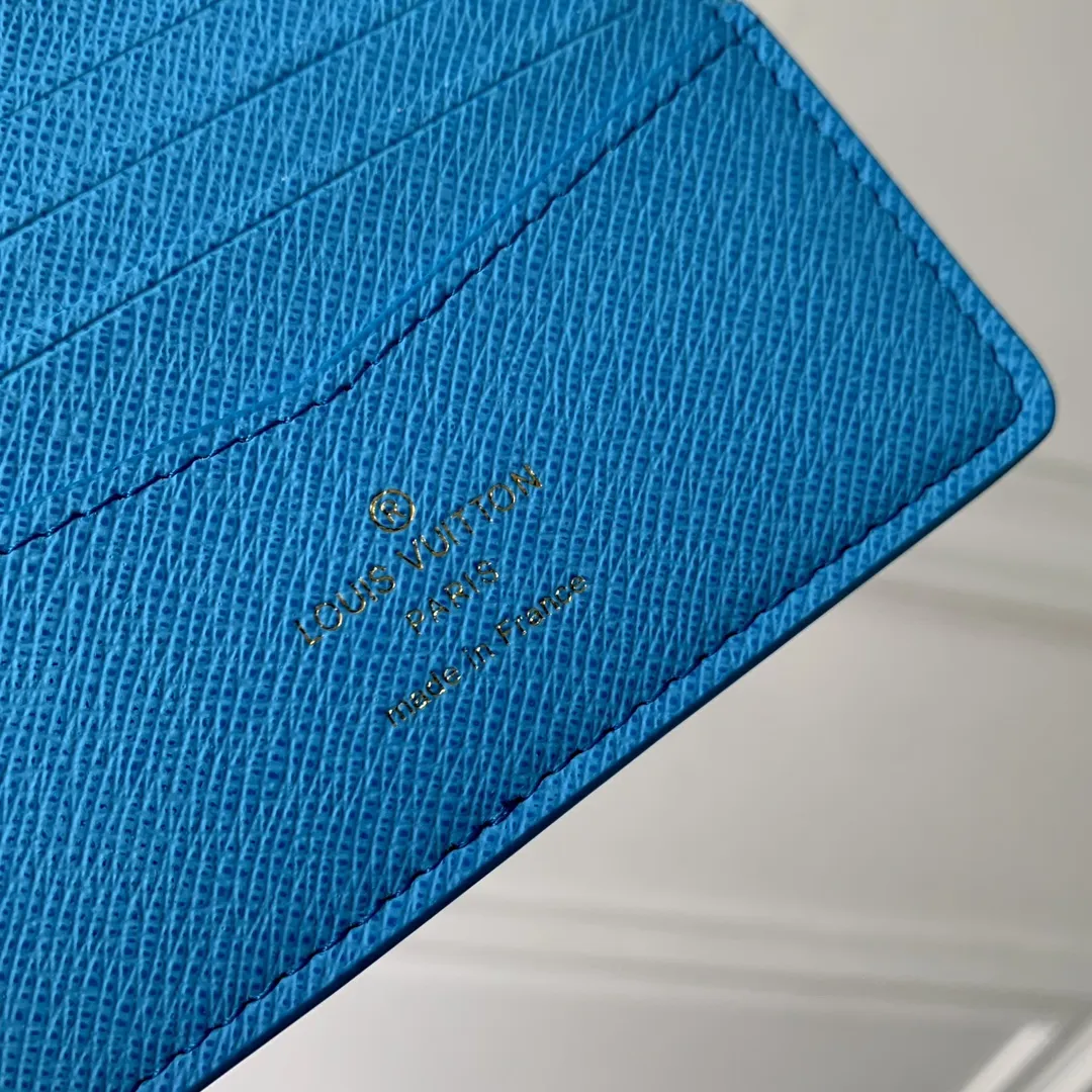 ルイ・モノグラム サーフィンウォレット ブルー - 画像 (6)