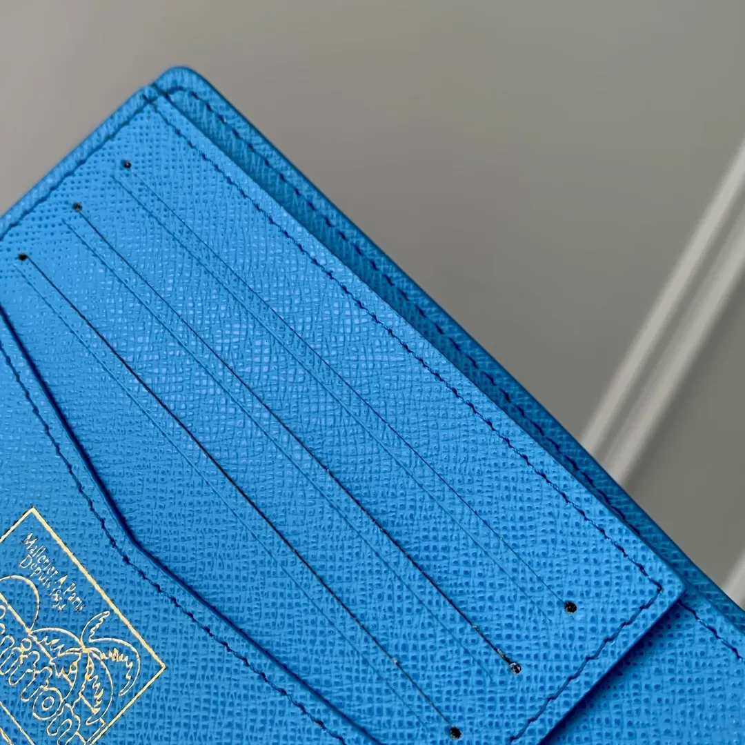 ルイ・モノグラム サーフィンウォレット ブルー - 画像 (7)