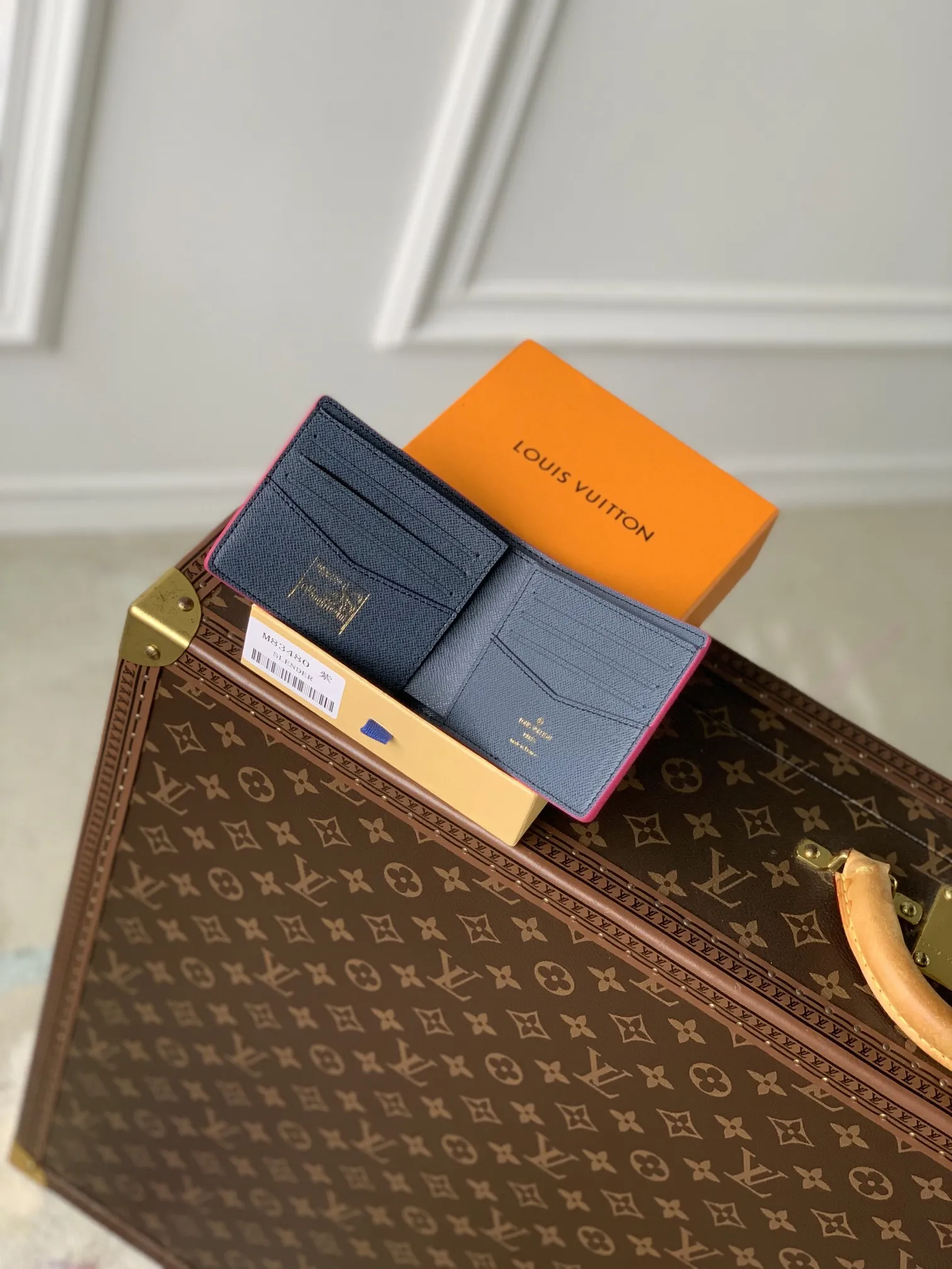 ルイ・モノグラム サーフィンウォレット パープル - 画像 (4)