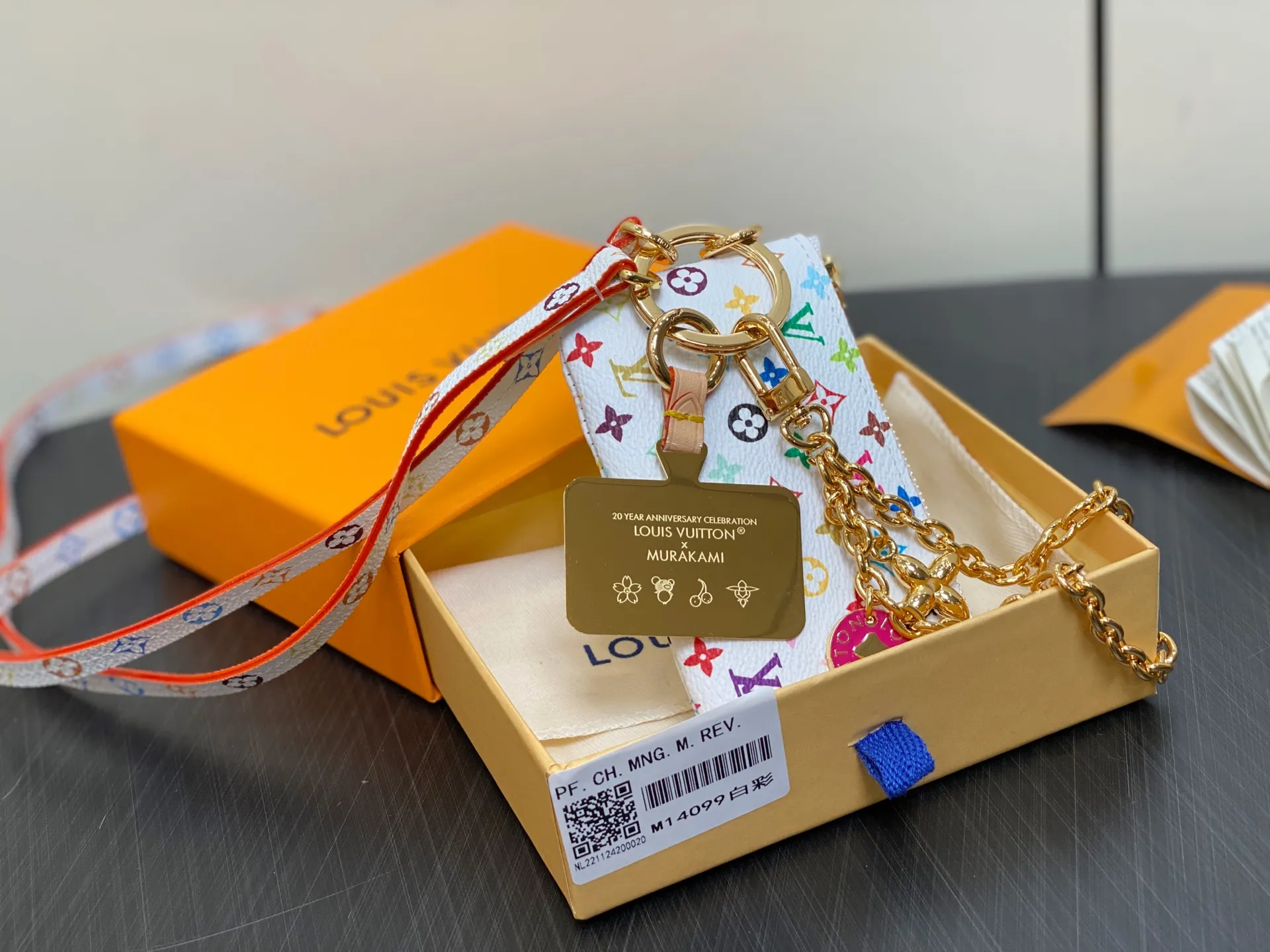 ルイ・ヴィトン LV x TM スマホケース ホワイト マルチカラー - 画像 (3)