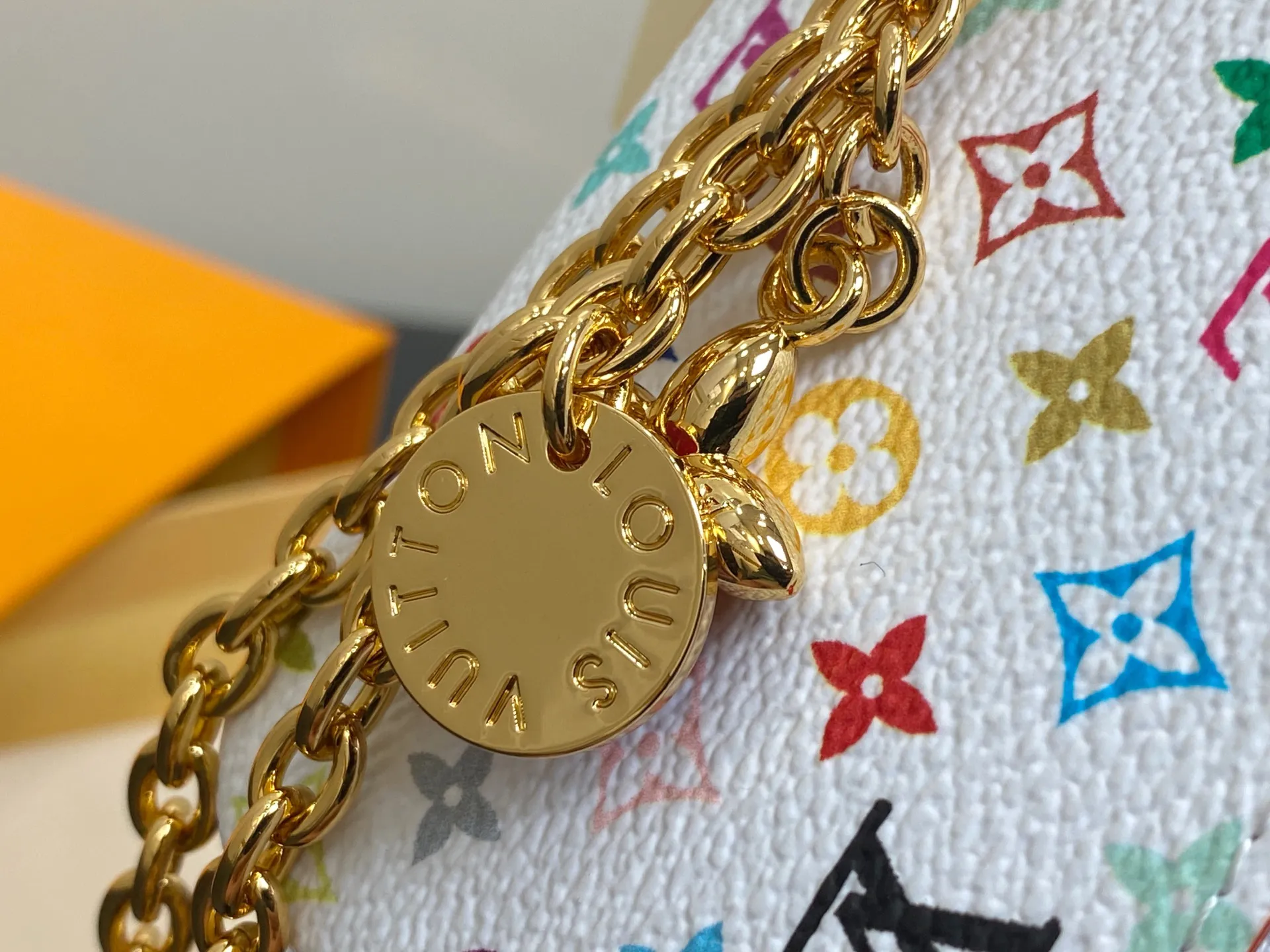 ルイ・ヴィトン LV x TM スマホケース ホワイト マルチカラー - 画像 (5)