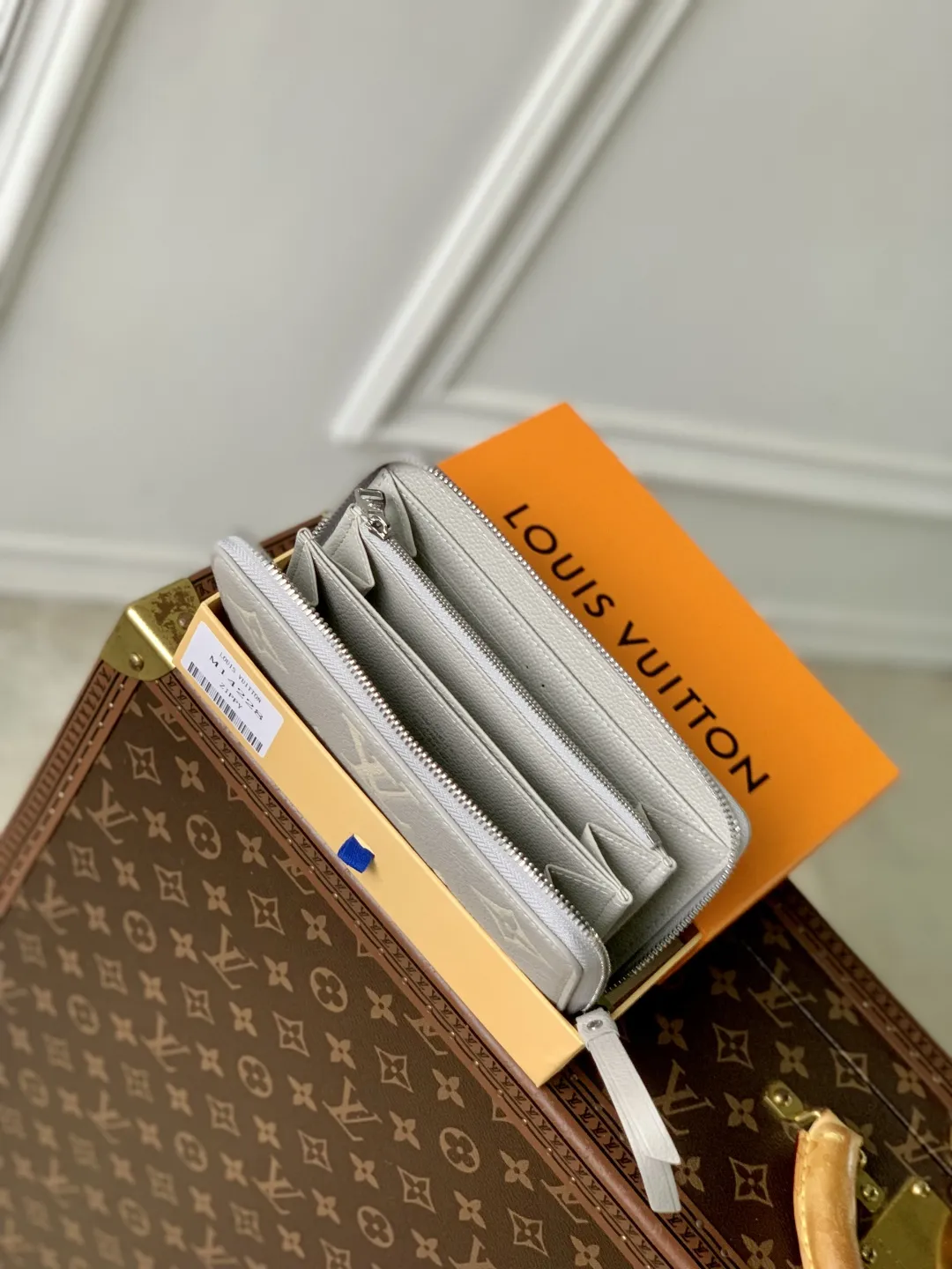 ルイ・ヴィトン ジッピーウォレット M14228 パープルホワイト - 画像 (10)