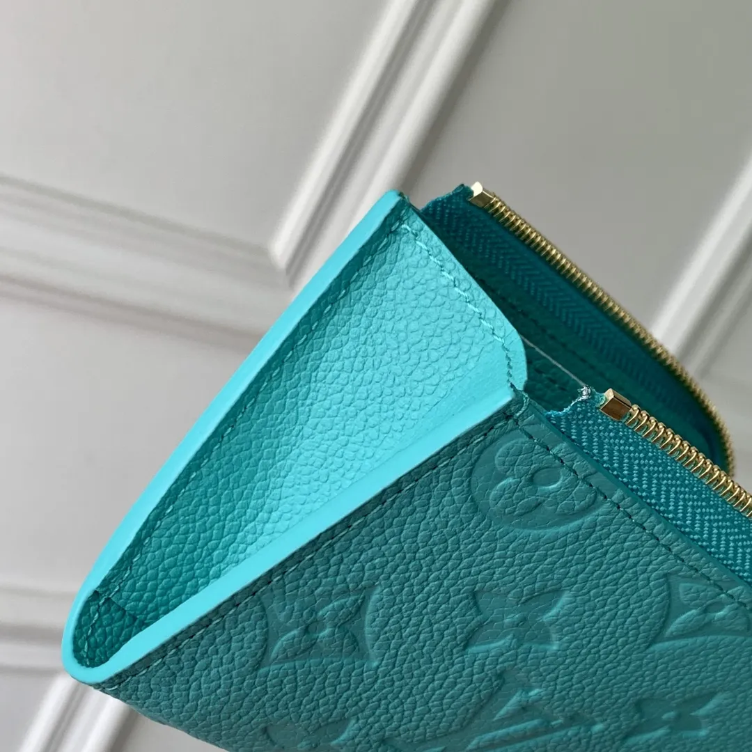 ルイ・モノグラム LVxTM コンパクトウォレット ブルーレザー - 画像 (6)